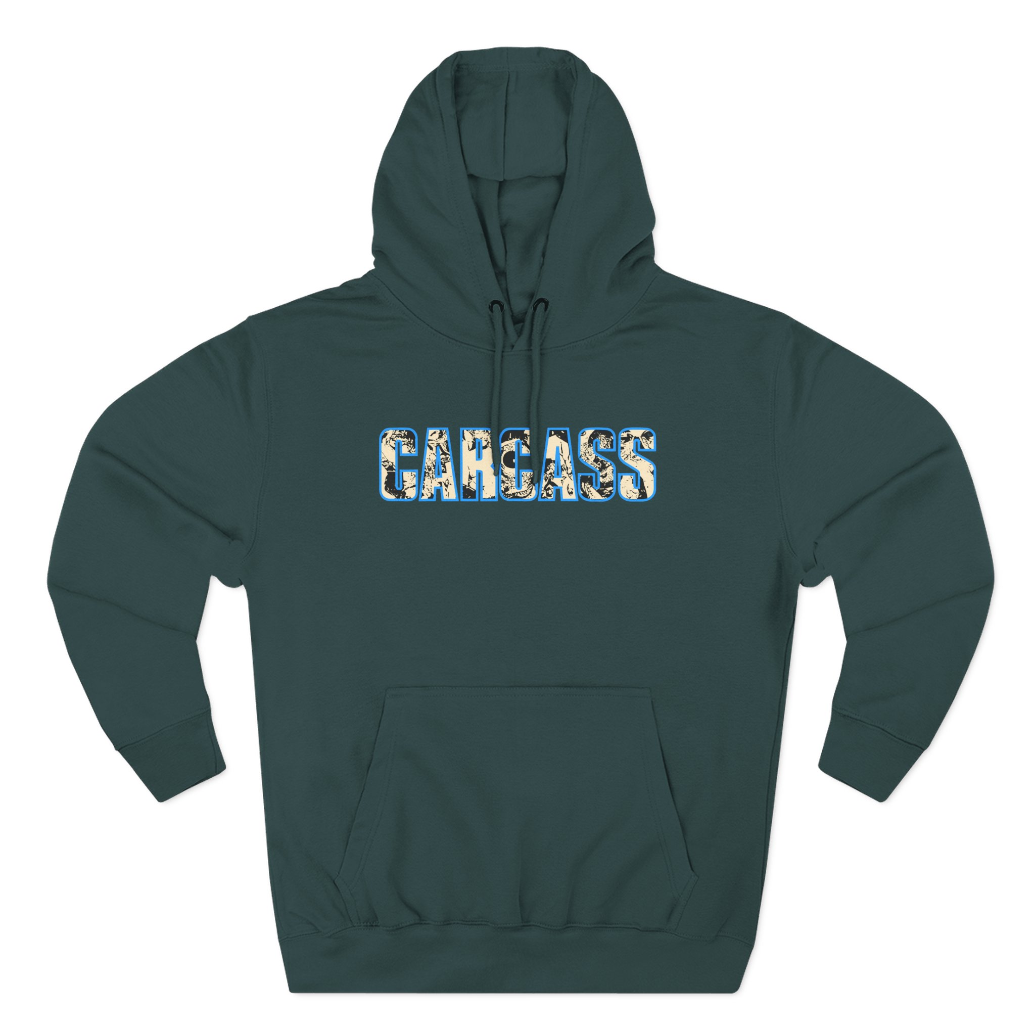 Carcass Head & Tools Three-Panel Fleece Hoodie - Image 13
