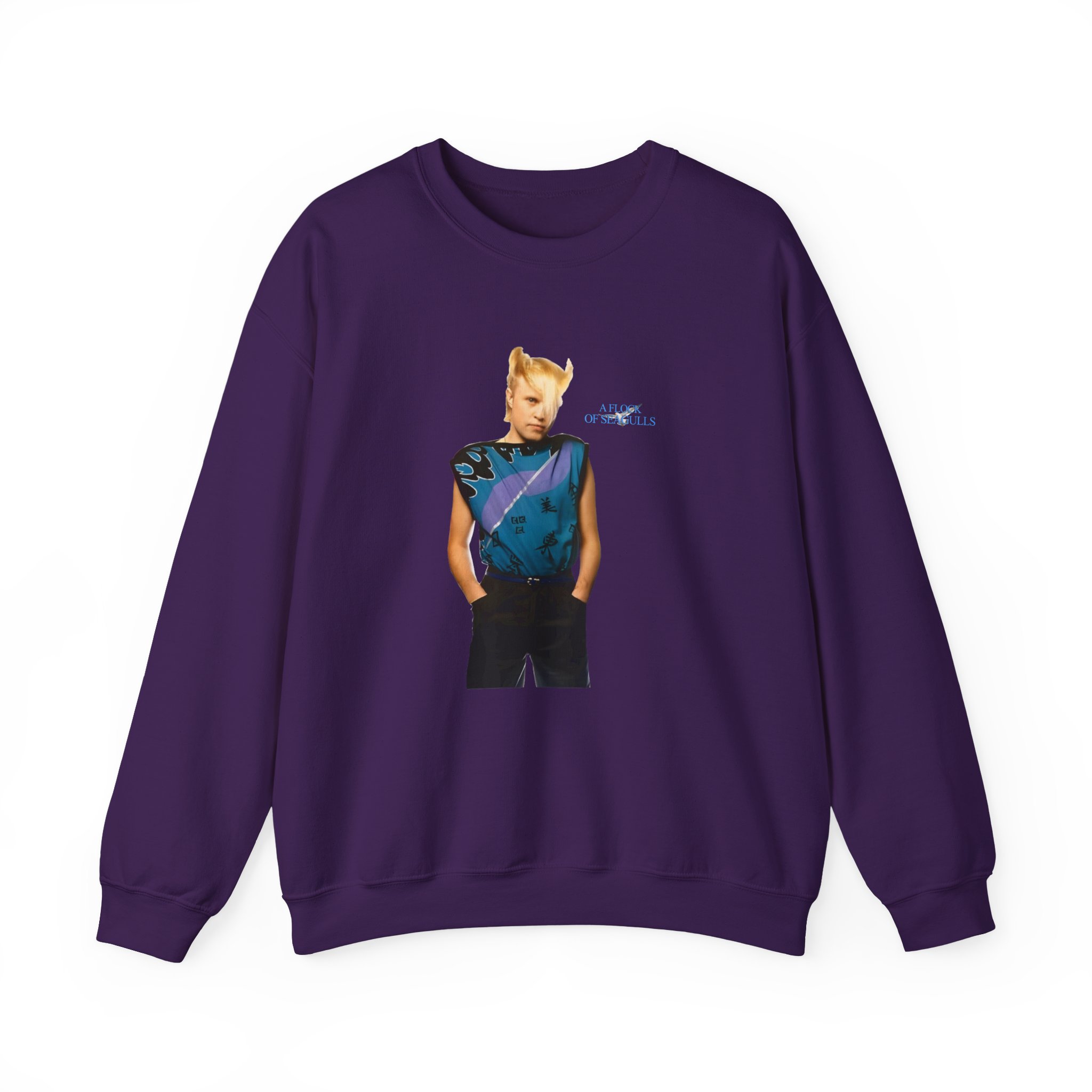 A Flock of Seagulls Mike Score Unisex Heavy Blend™ Crewneck Sweatshirt - Image 11