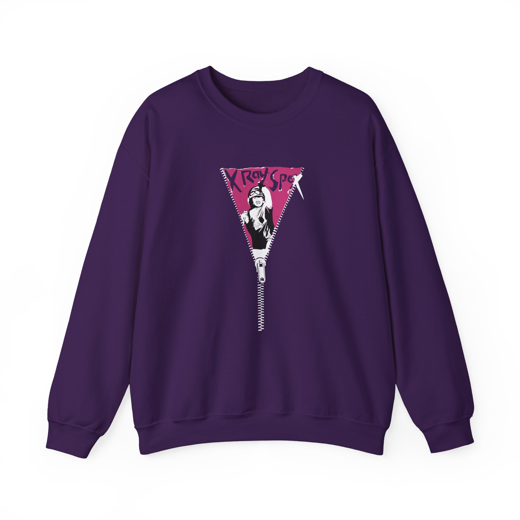 X-ray Spex Zipper Unisex Heavy Blend™ Crewneck Sweatshirt - Image 19