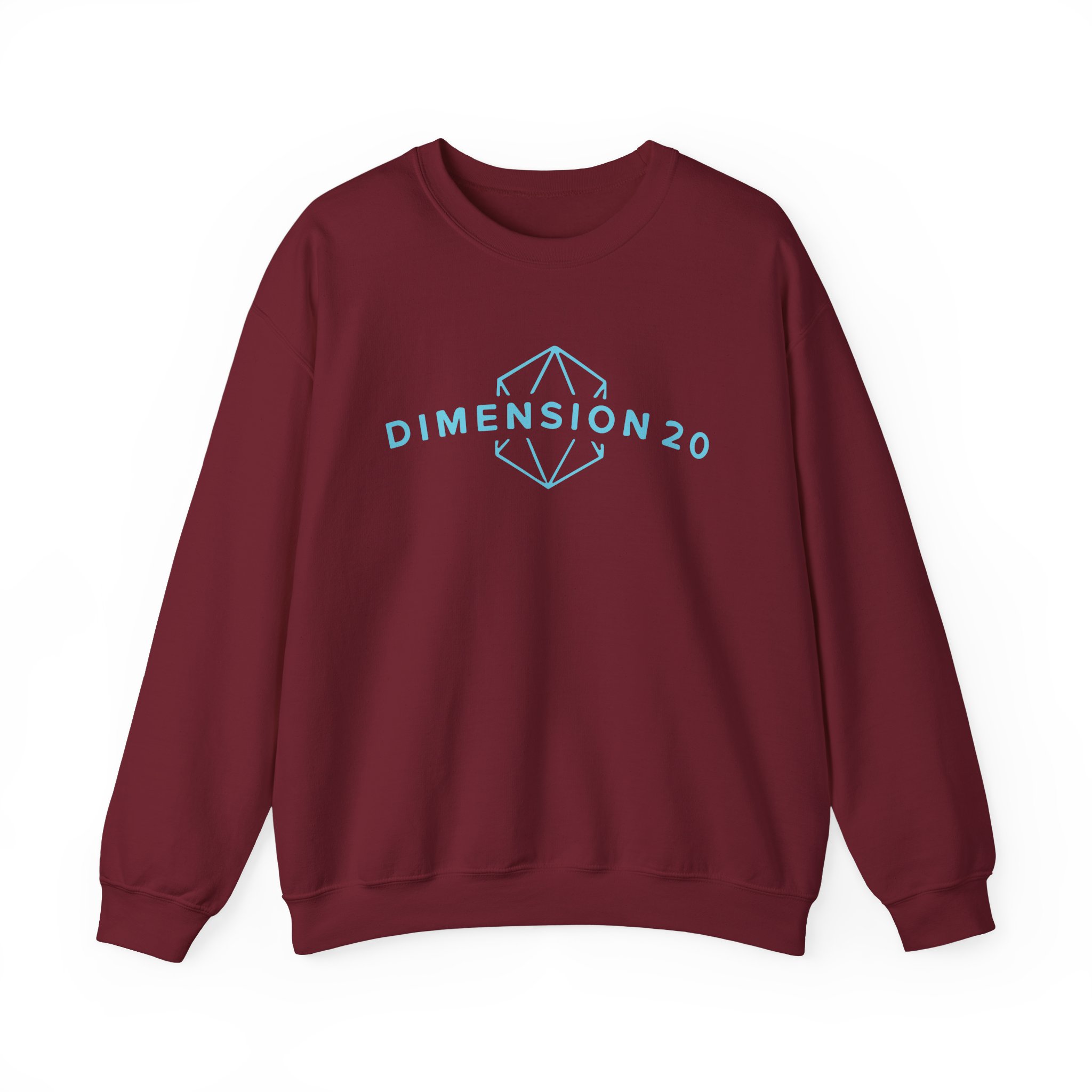Dropout Dimension 20 Logo Unisex Heavy Blend™ Crewneck Sweatshirt - Image 15