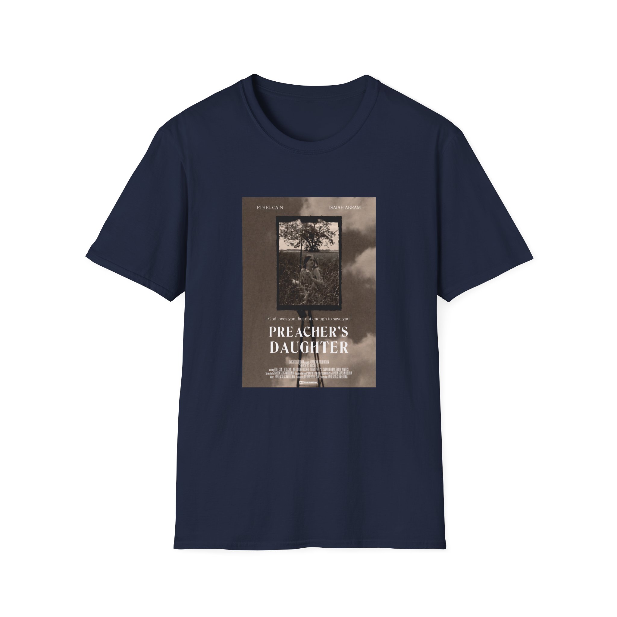Ethel Cain Preacher's Daughter Movie Poster Unisex Softstyle T-Shirt - Image 13