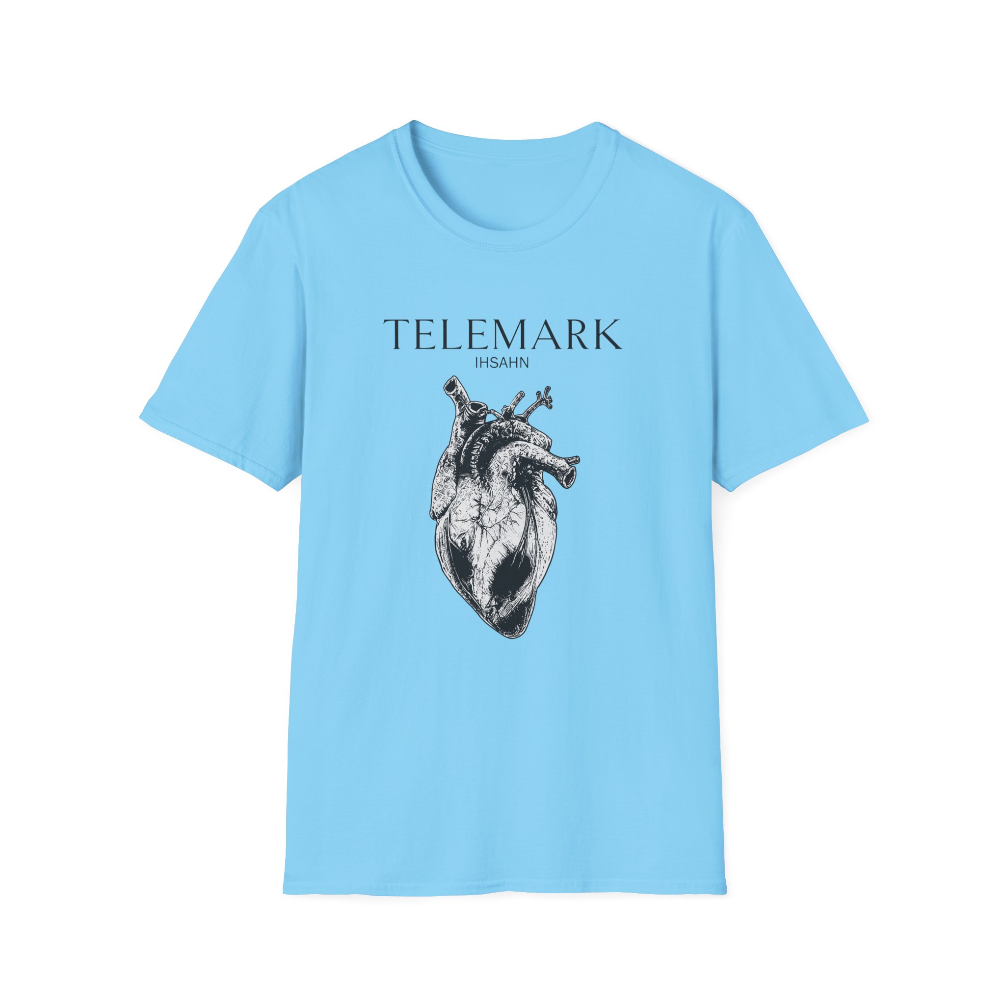 Ihsahn Heart Unisex Softstyle T-Shirt - Image 13