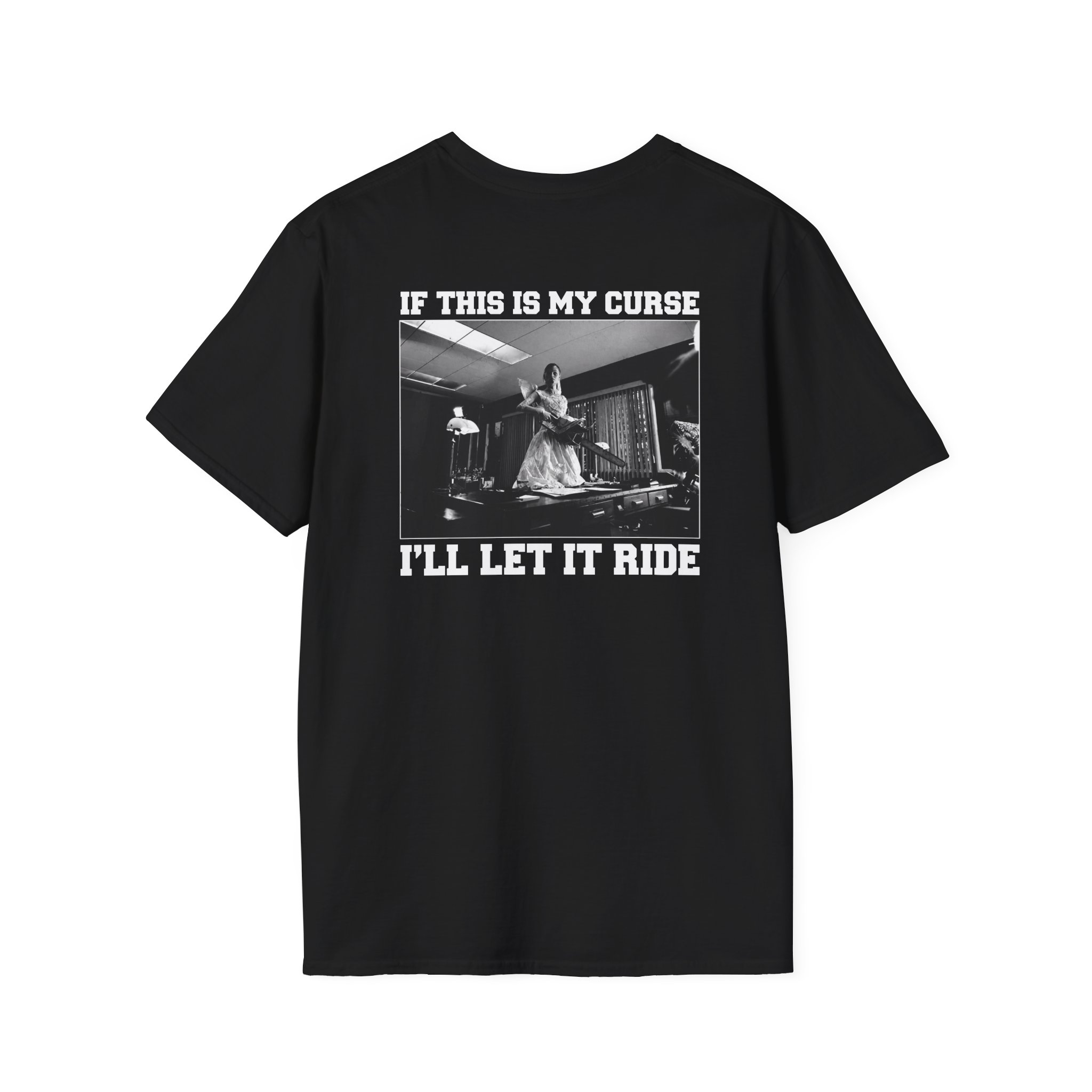 AG petal core Unisex Softstyle T-Shirt - Image 2