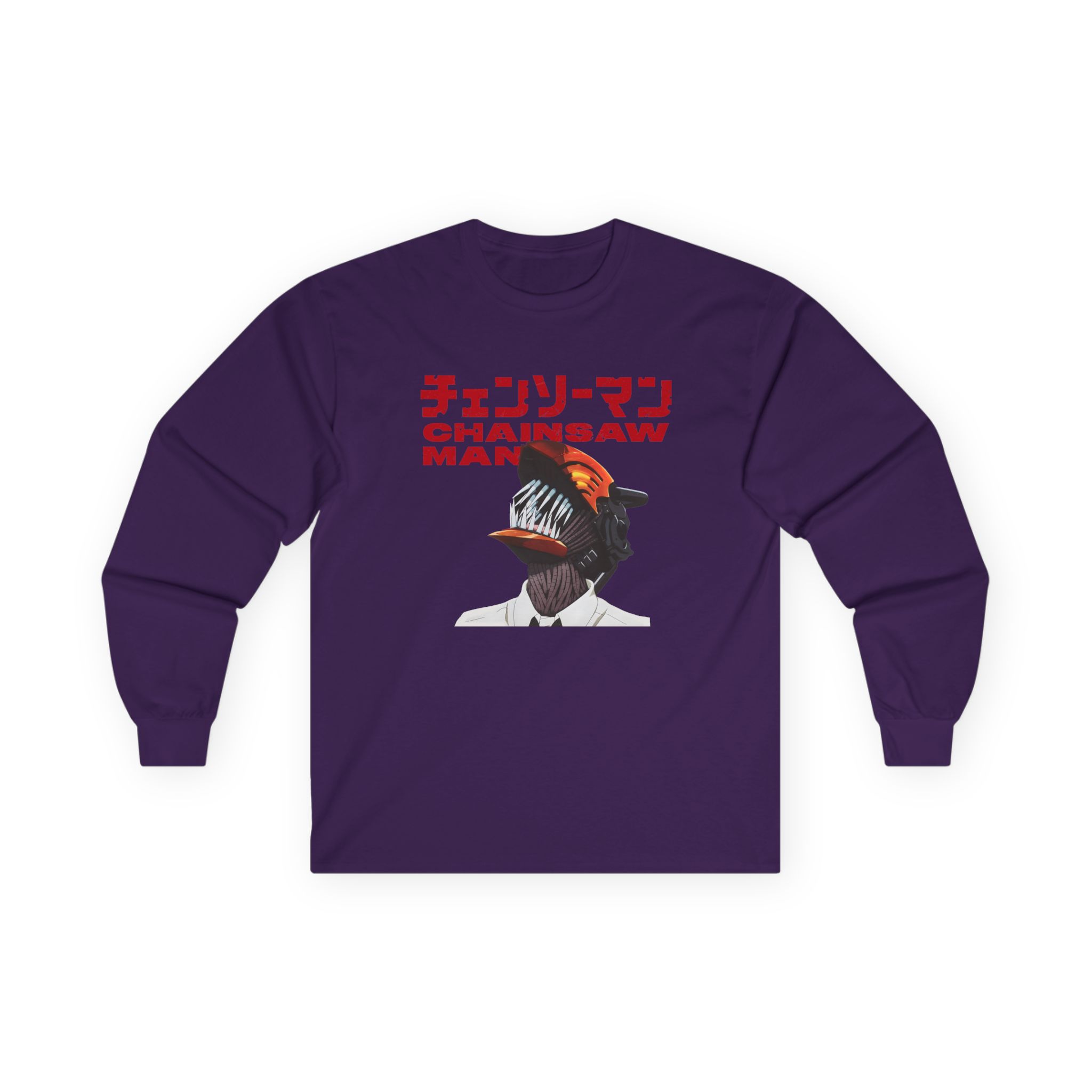 Chainsaw Man X Dim Mak Unisex Ultra Cotton Long Sleeve Tee - Image 11