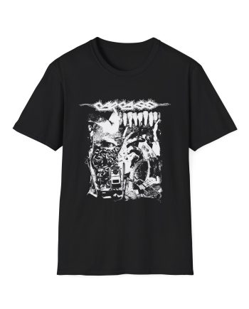 Carcass Flesh Ripping Sonic Torment Unisex Softstyle T-Shirt