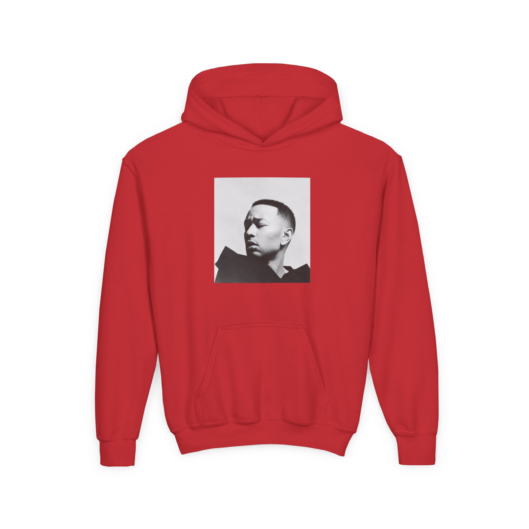 John Legend Darkness Lyrics Youth Heavy Blend Hooded Sweatshirt - Image 27