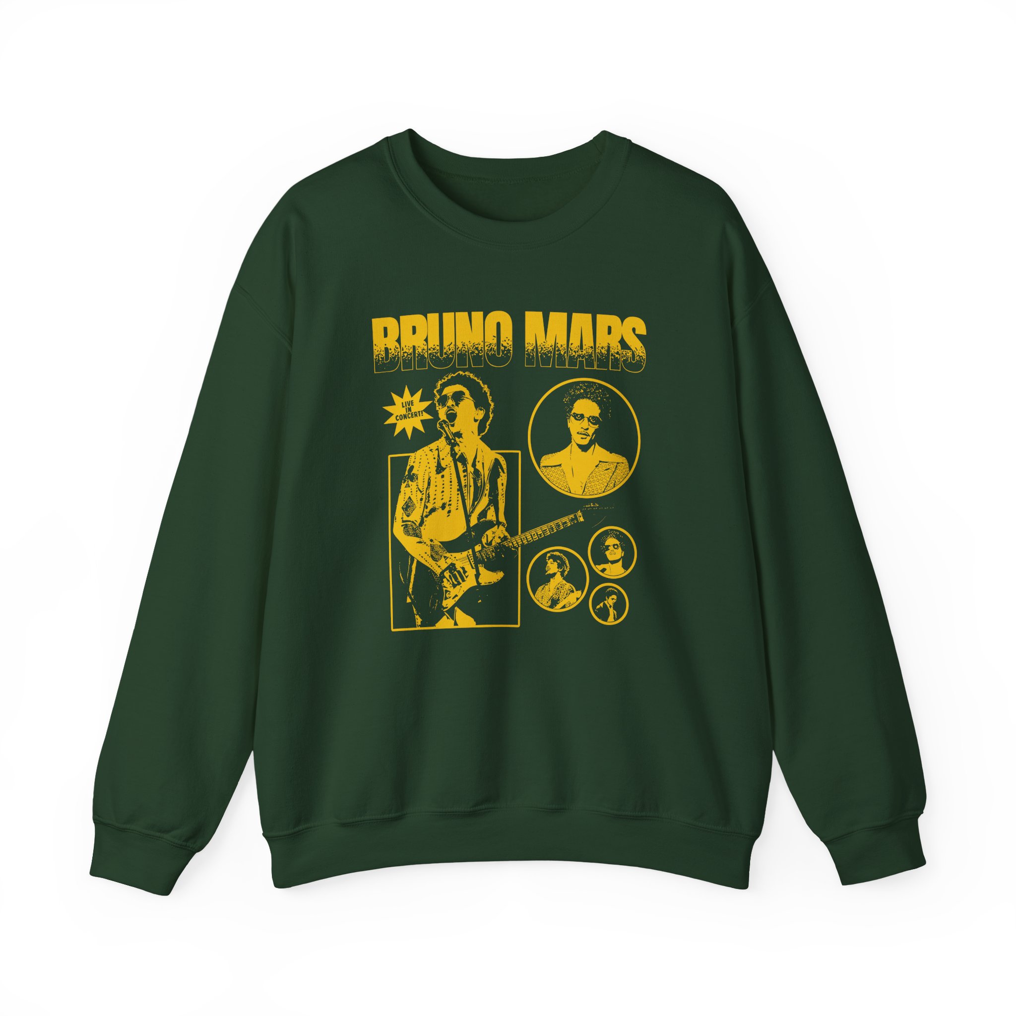 Bruno Mars Unisex Heavy Blend™ Crewneck Sweatshirt - Image 5