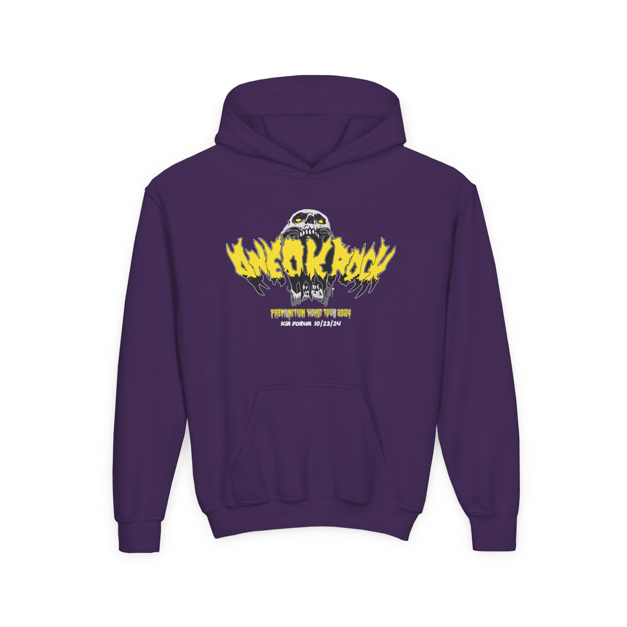 One Ok Rock the Forum Exclusive Youth Heavy Blend Hooded Sweatshirt - Image 9