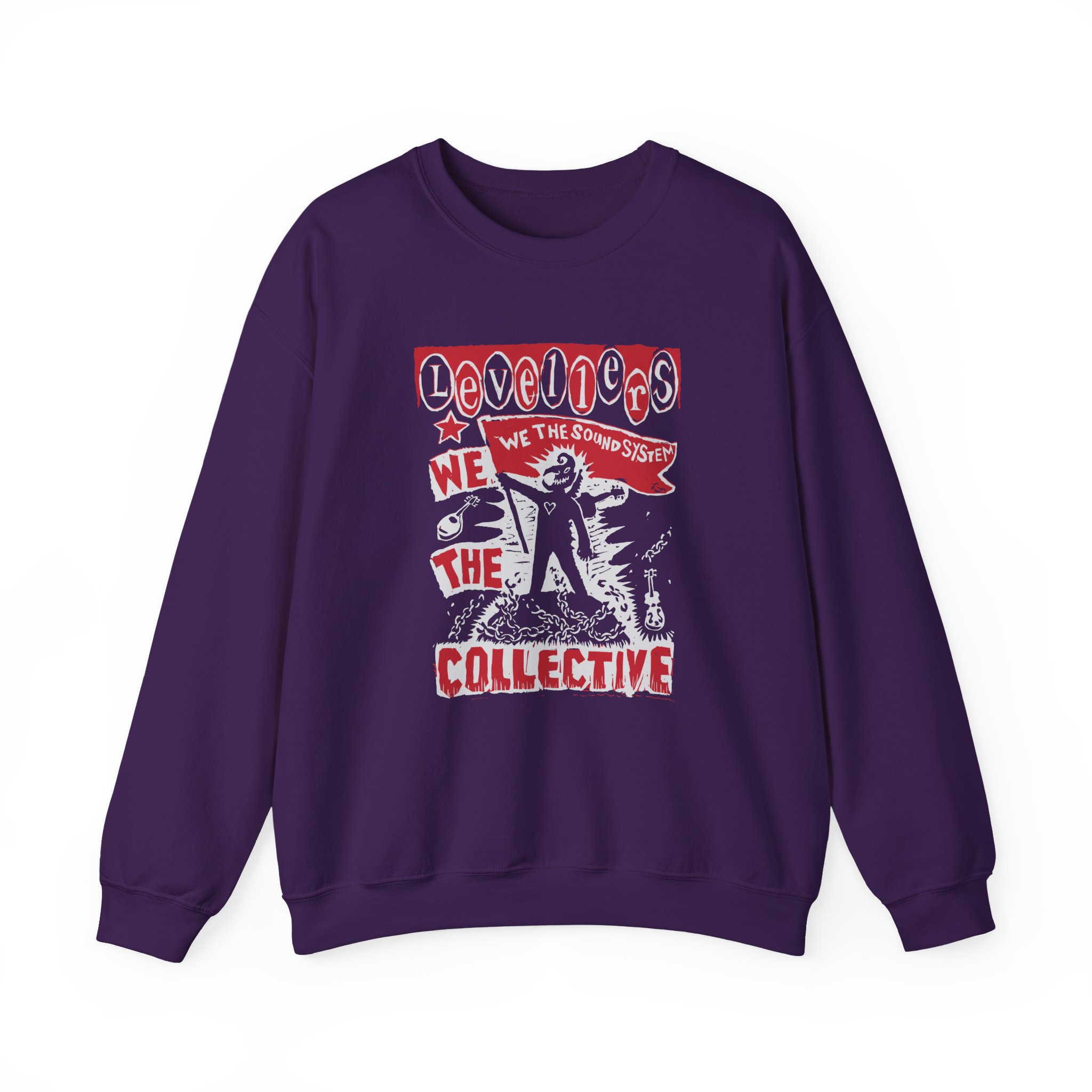 Levellers 2025 March We the Collective Tour Unisex Heavy Blend™ Crewneck Sweatshirt - Image 13
