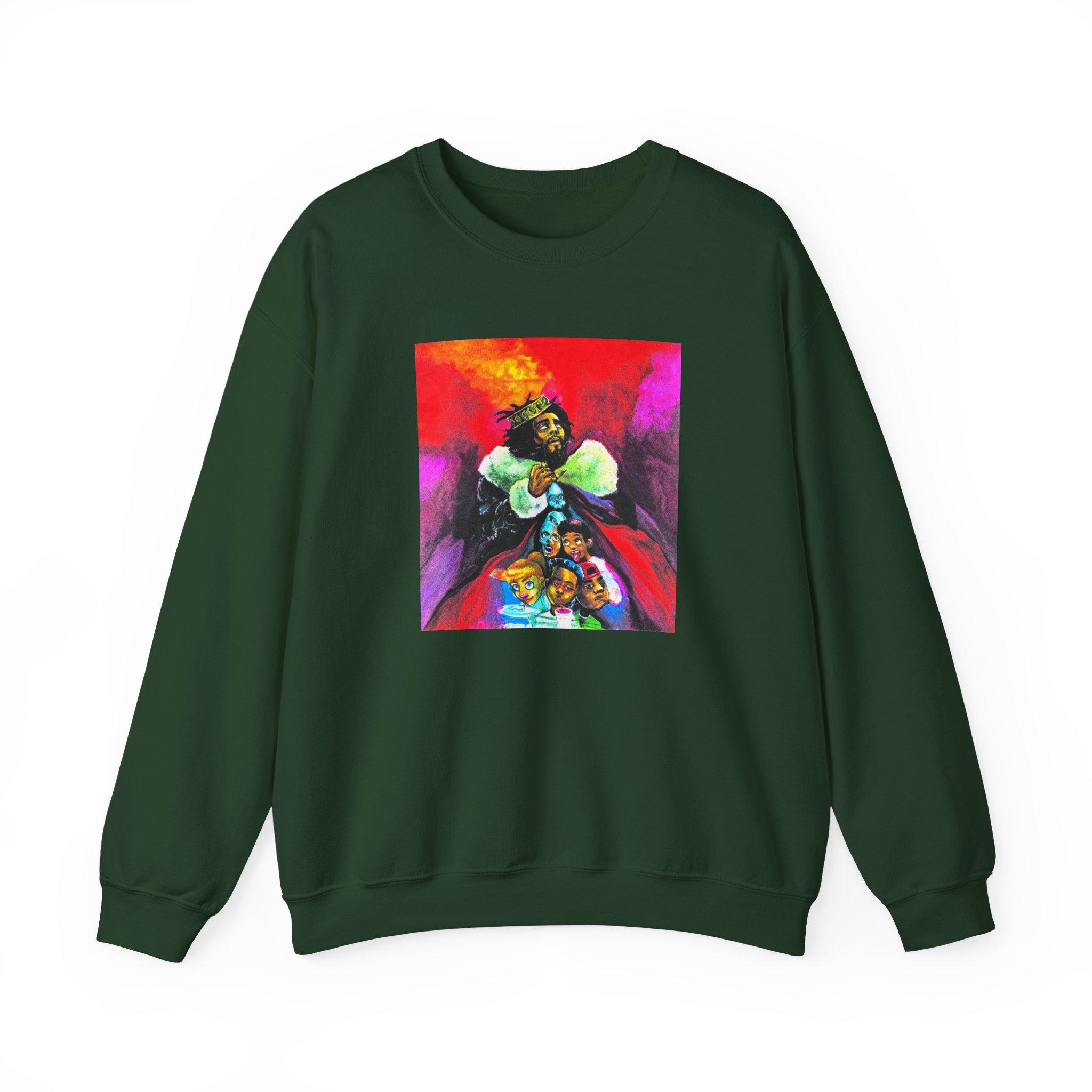 J Cole Unisex Heavy Blend™ Crewneck Sweatshirt - Image 5