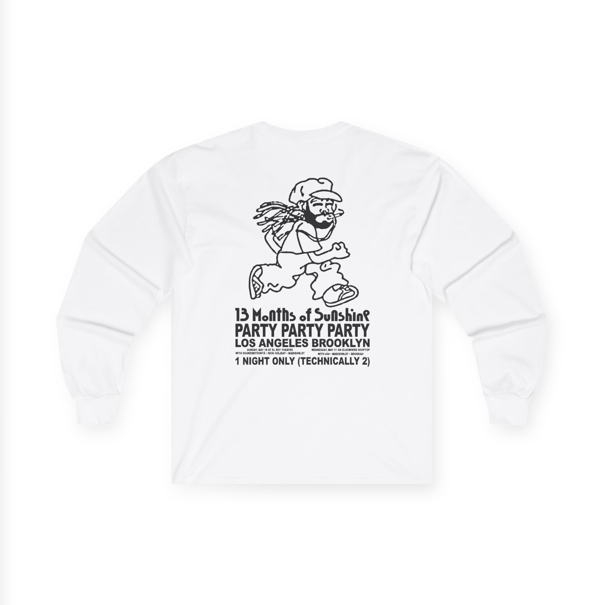 Aminé 13 Seasons Show Unisex Ultra Cotton Long Sleeve Tee - Image 2