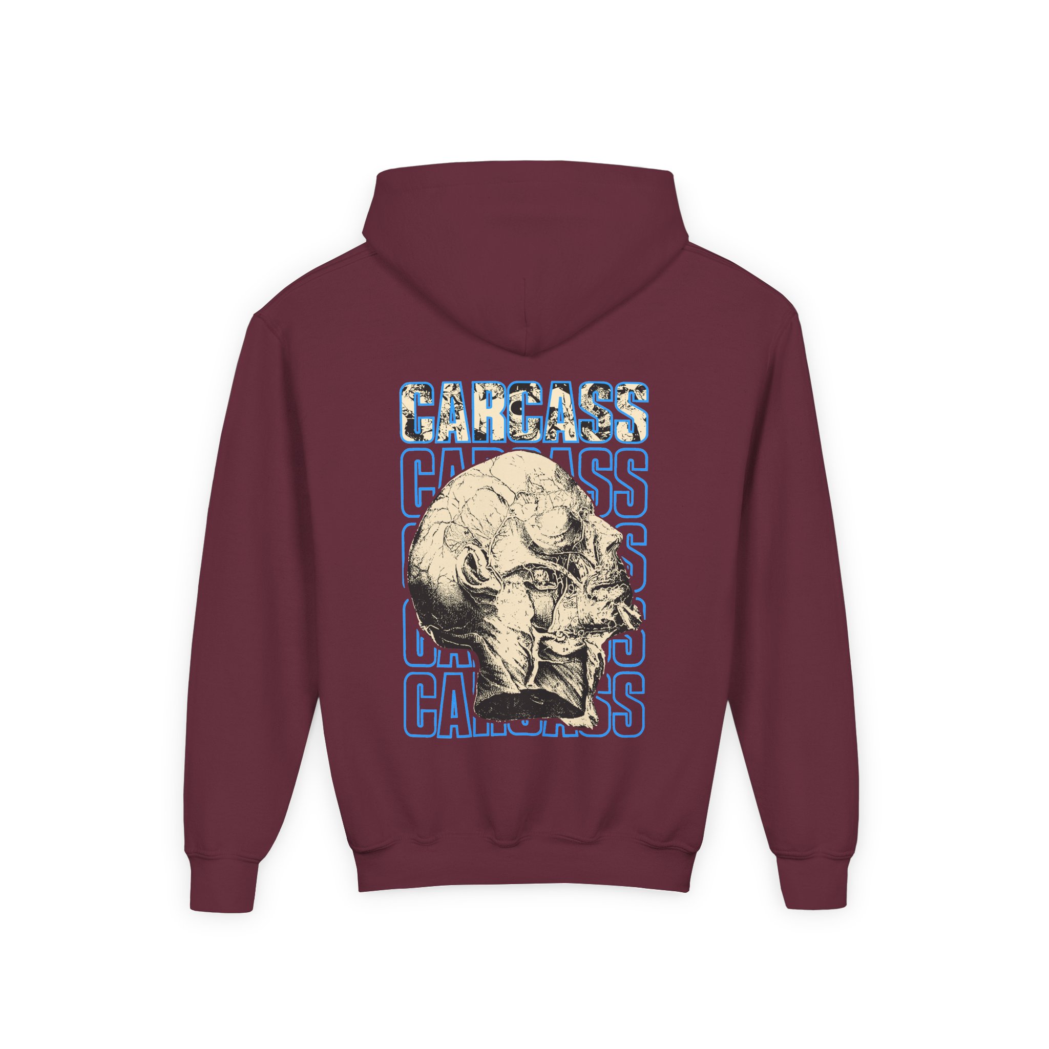 Youth Carcass Head & Tools Heavy Blend Hooded Sweatshirt - Image 4