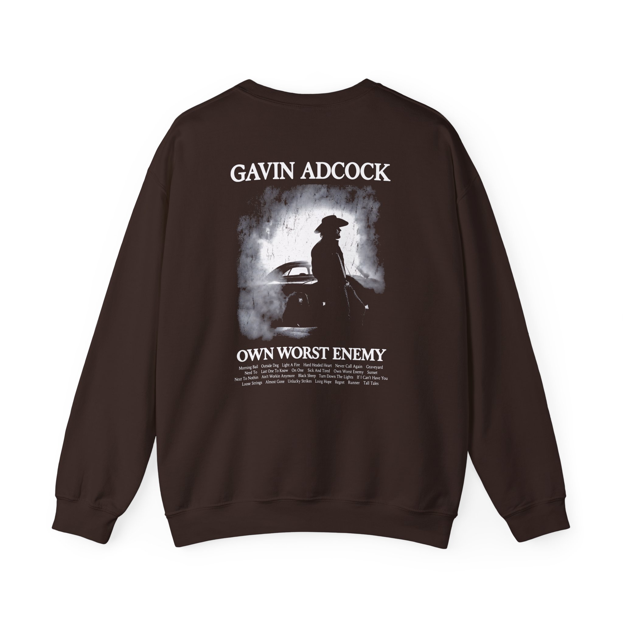 Gavin Adcock My Own Worst Enemy Unisex Heavy Blend™ Crewneck Sweatshirt - Image 6