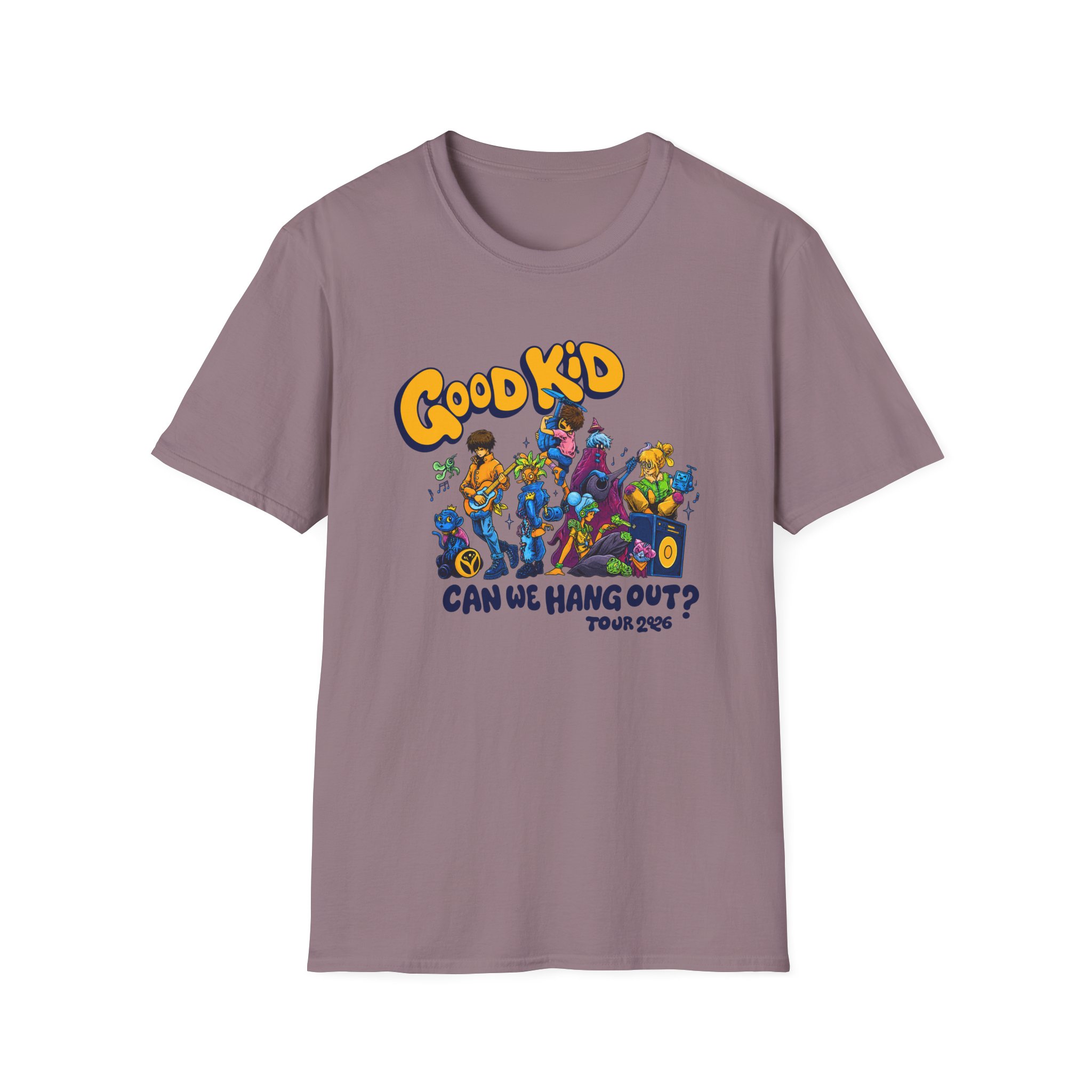 Good Kid Can We Hang Out Unisex Softstyle T-Shirt - Image 27