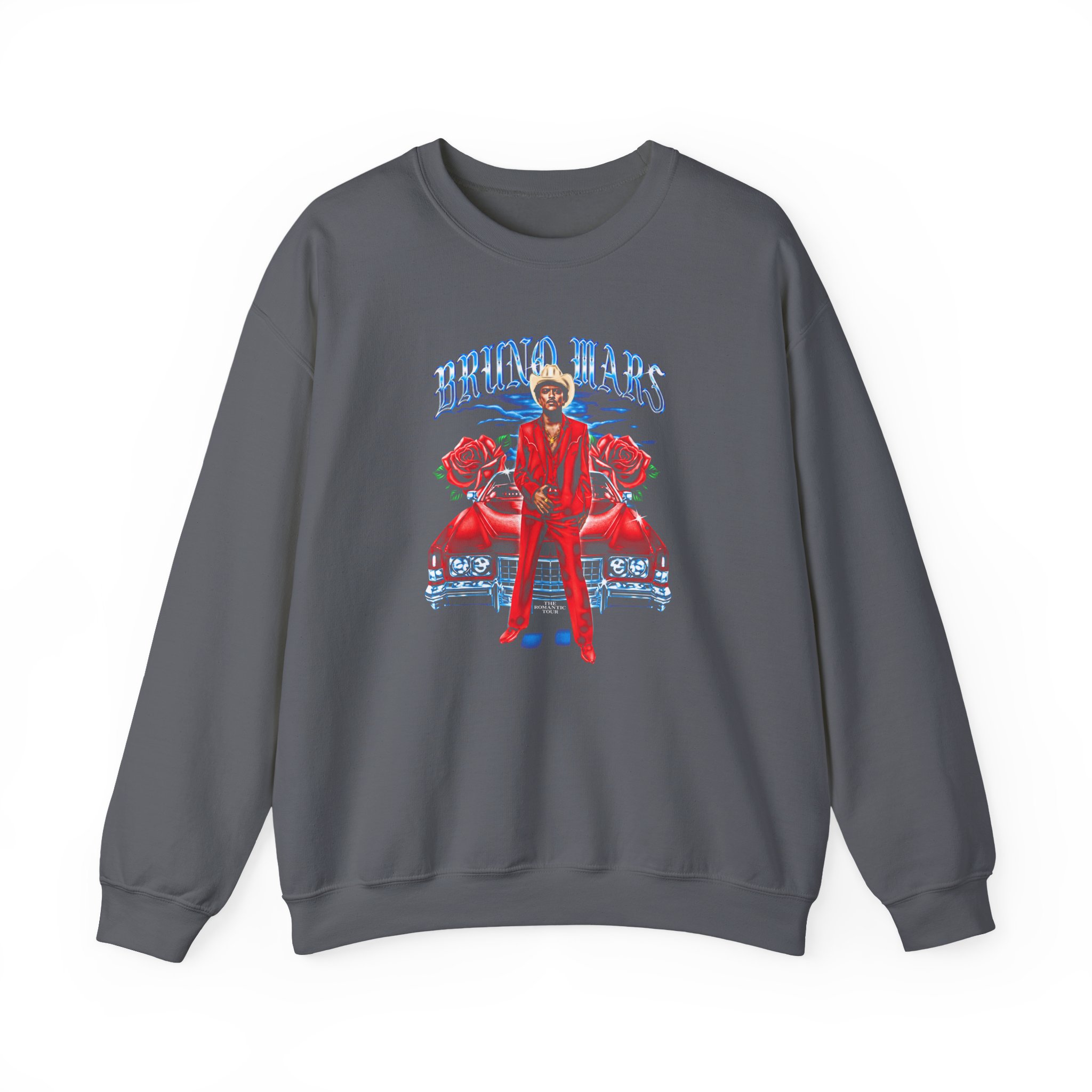 Bruno Mars Tampa the Romantic Unisex Heavy Blend™ Crewneck Sweatshirt - Image 7
