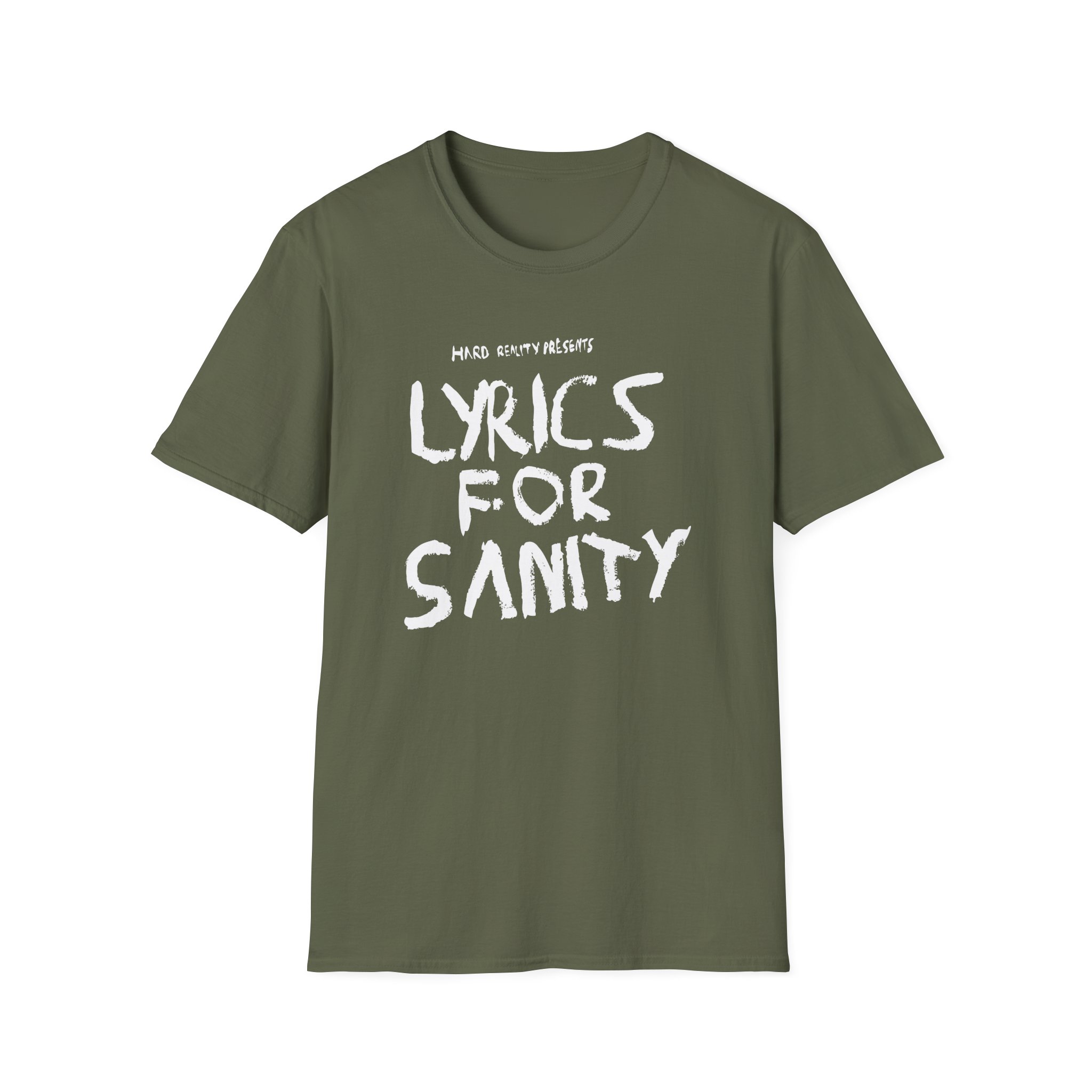 Songer Lyrics for Sanity Unisex Softstyle T-Shirt - Image 7