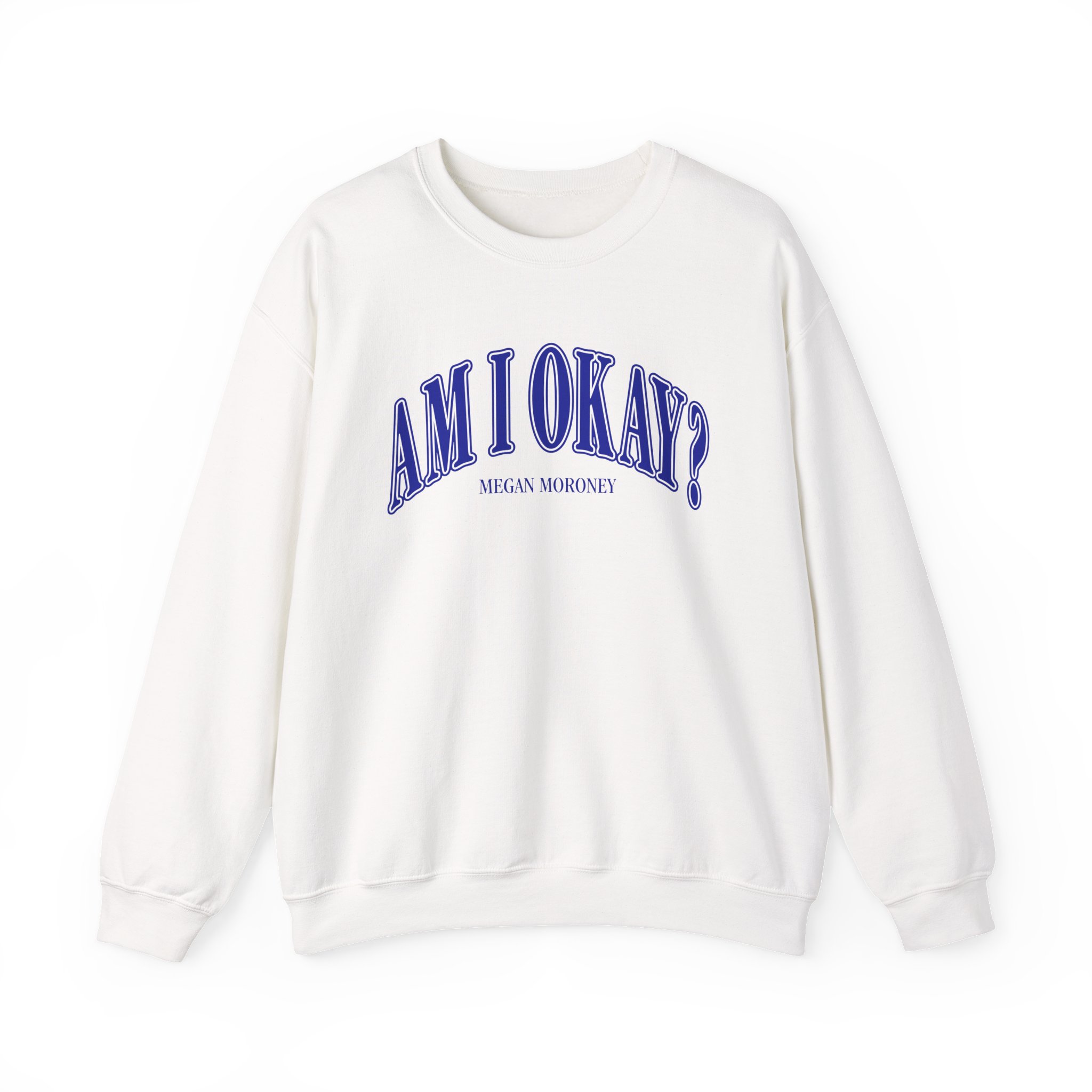 Megan Moroney Am I Okay? Unisex Heavy Blend™ Crewneck Sweatshirt