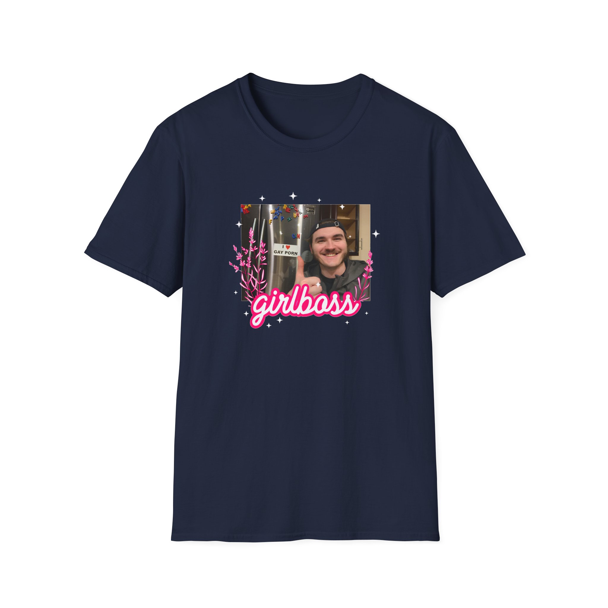 Jschlatt Girlboss Unisex Softstyle T-Shirt - Image 17