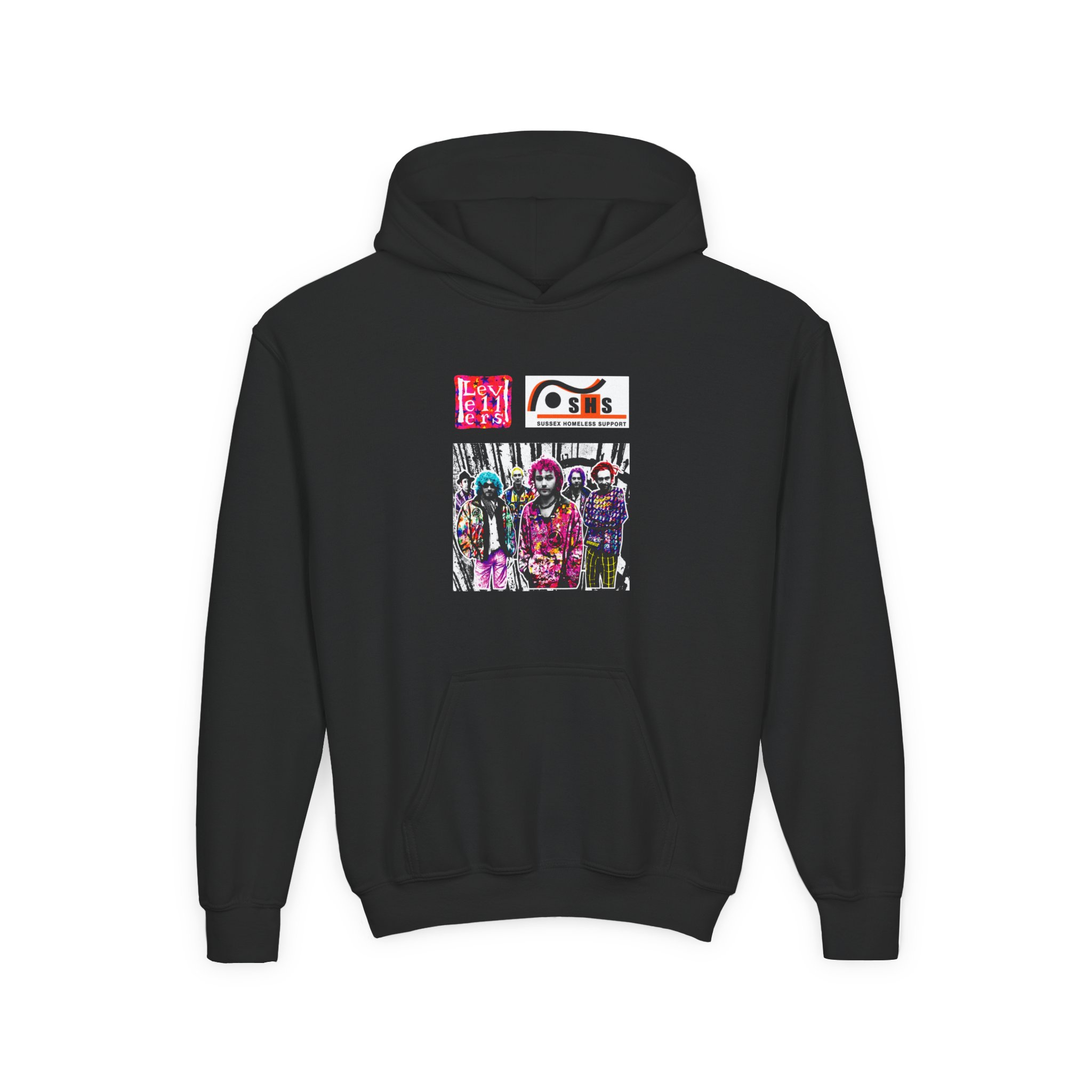 Levellers Postman Print Youth Heavy Blend Hooded Sweatshirt