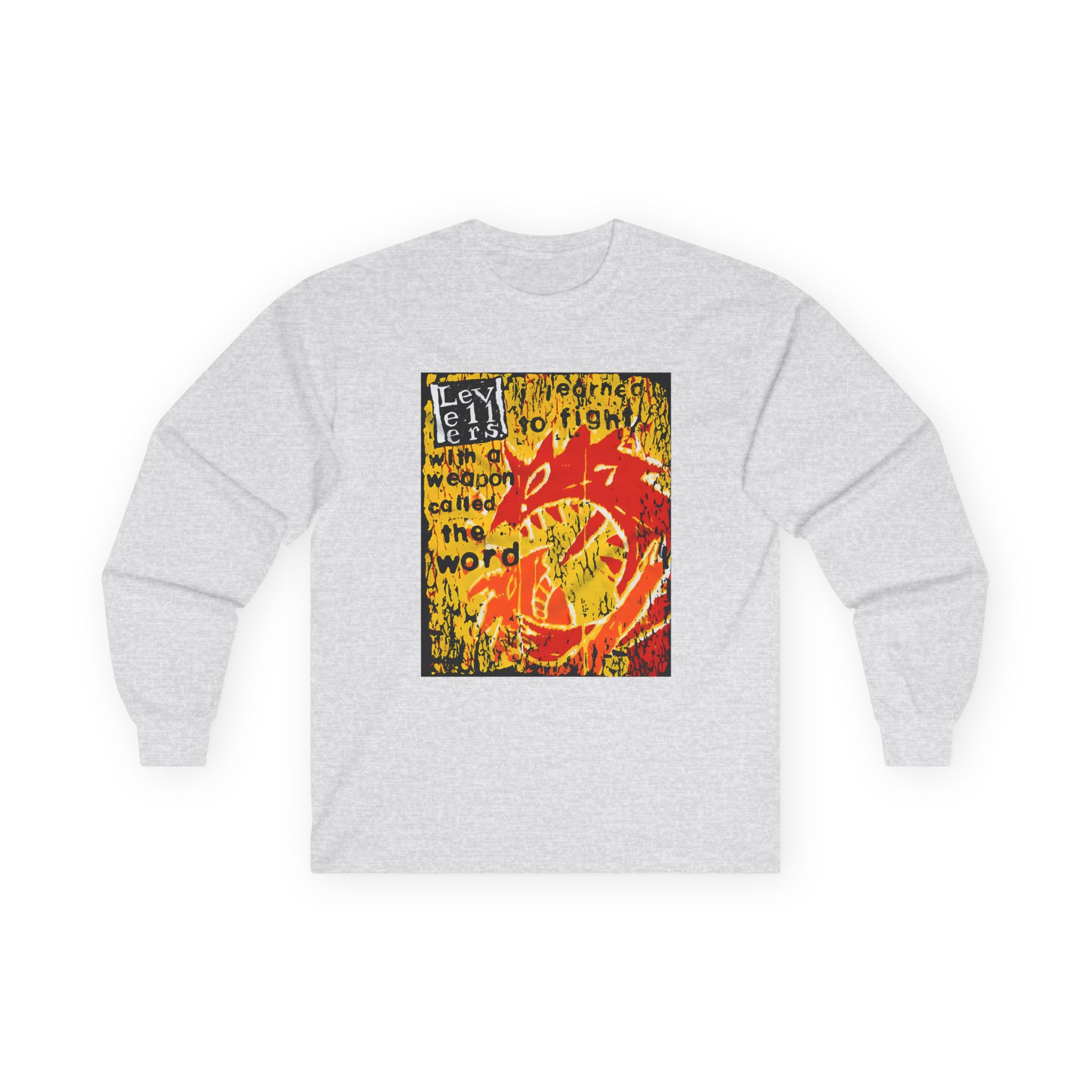 Levellers a Weapon Called the Word Unisex Ultra Cotton Long Sleeve Tee - Image 3
