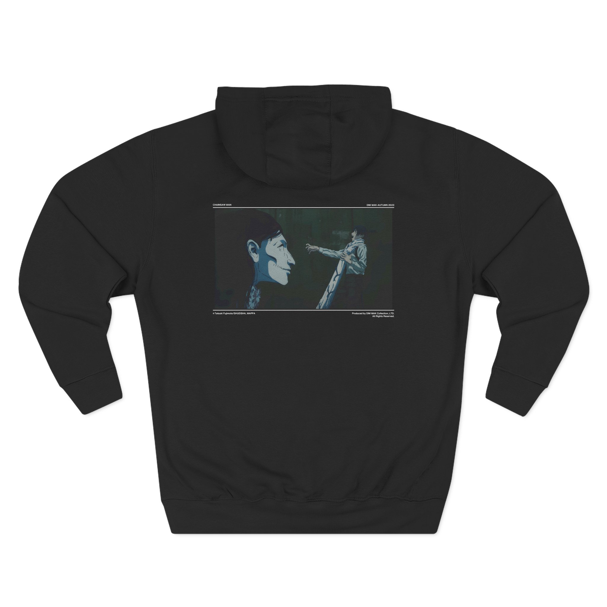 Chainsaw Man X Dim Mak Aki Three-Panel Fleece Hoodie - Image 2