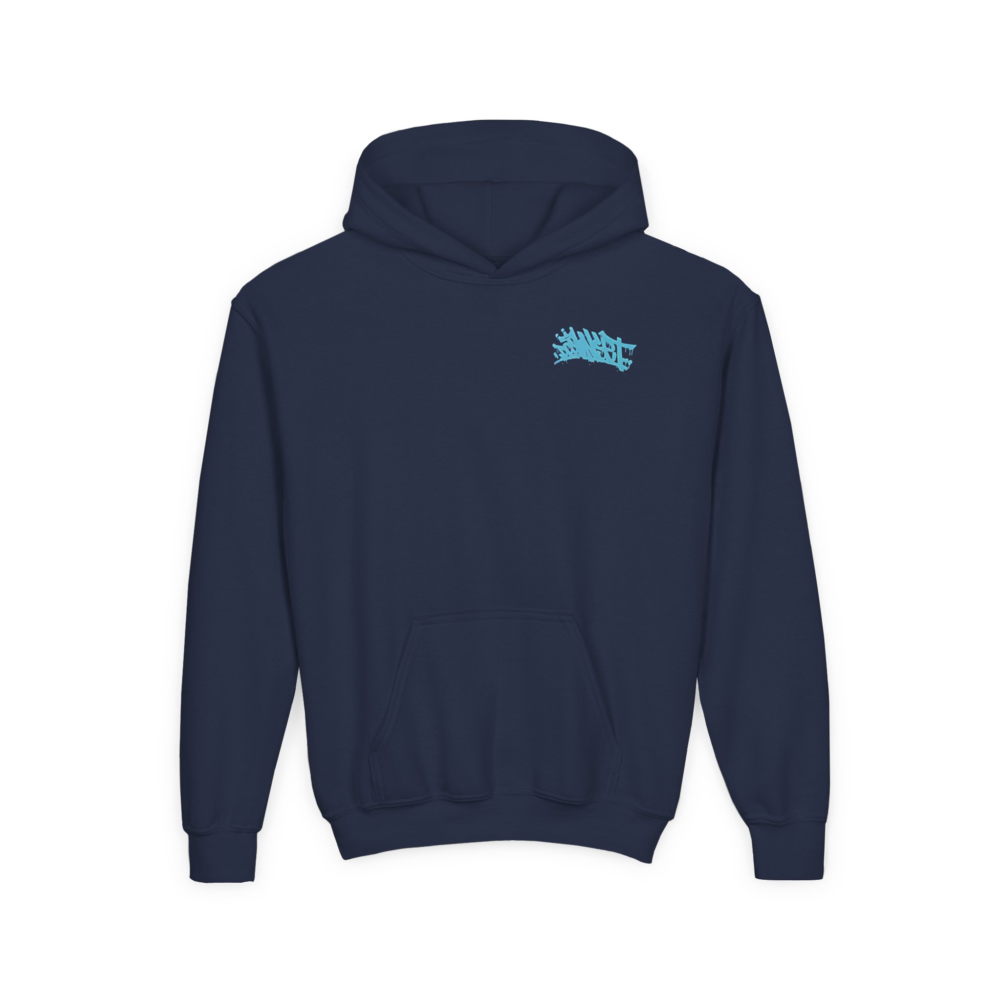 Downset Youth Heavy Blend Hooded Sweatshirt - Image 7