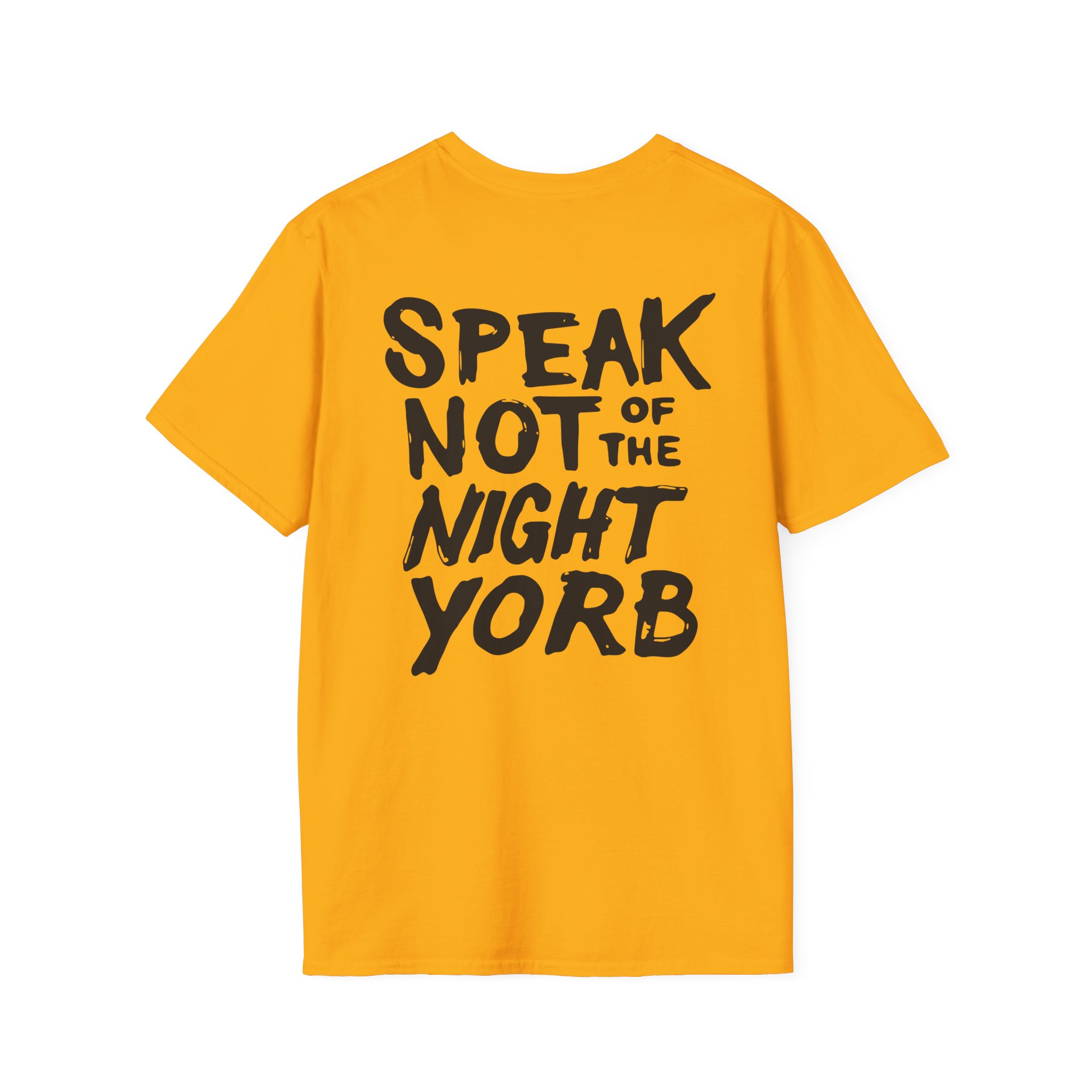 Dropout Night Yorb Anagram Unisex Softstyle T-Shirt - Image 10