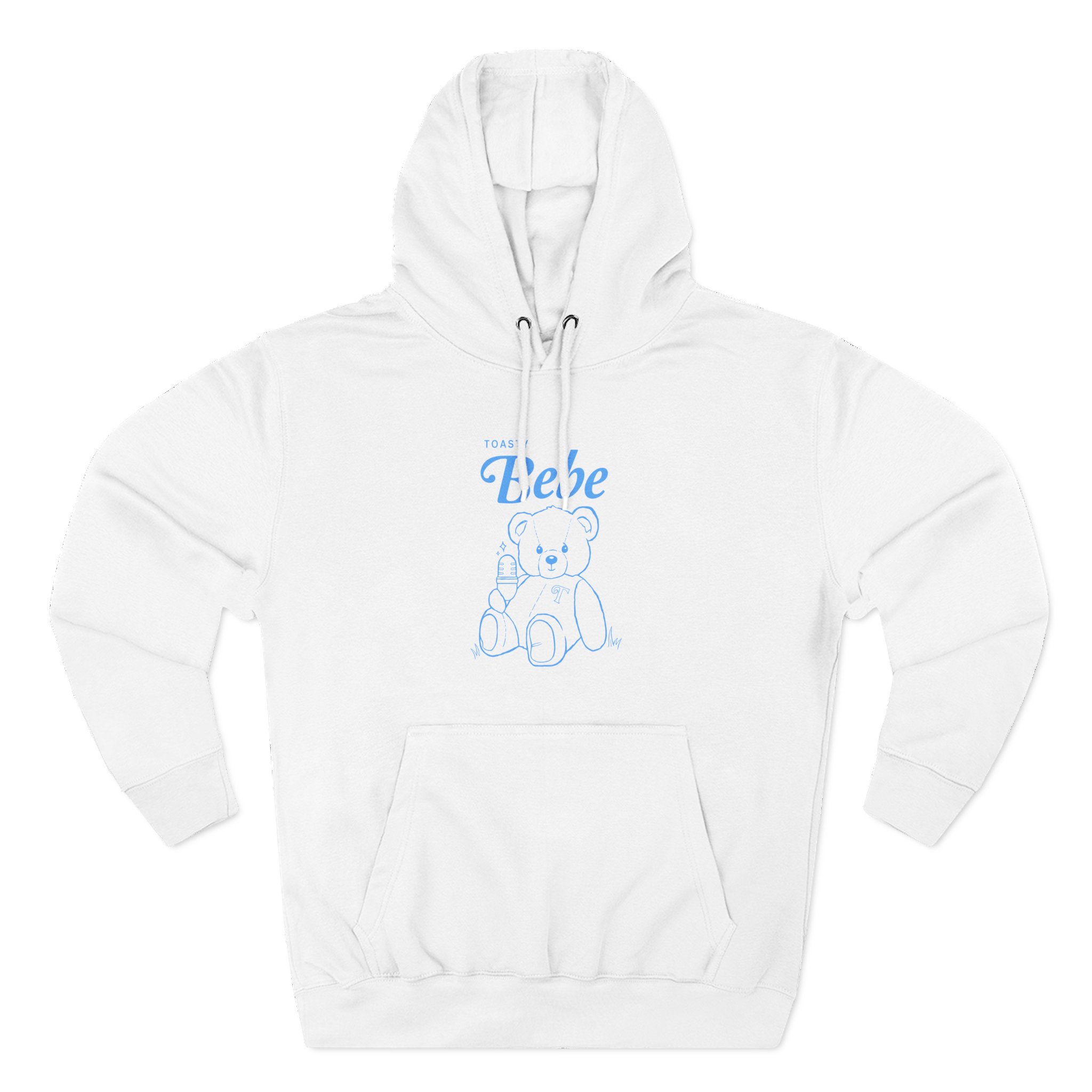 The Toast Toasty Bebe Three-Panel Fleece Hoodie