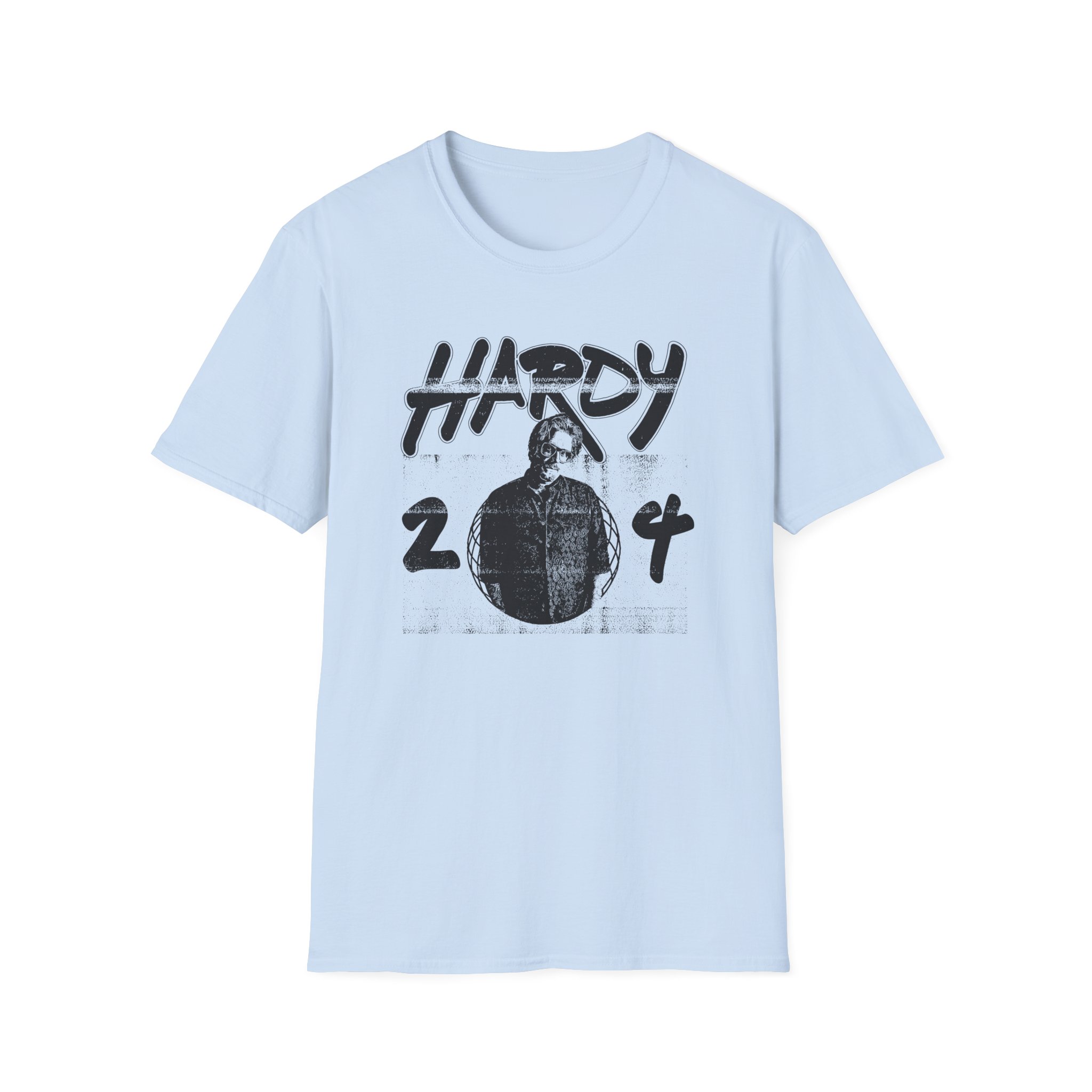 Hd Orange Record Unisex Softstyle T-Shirt - Image 17