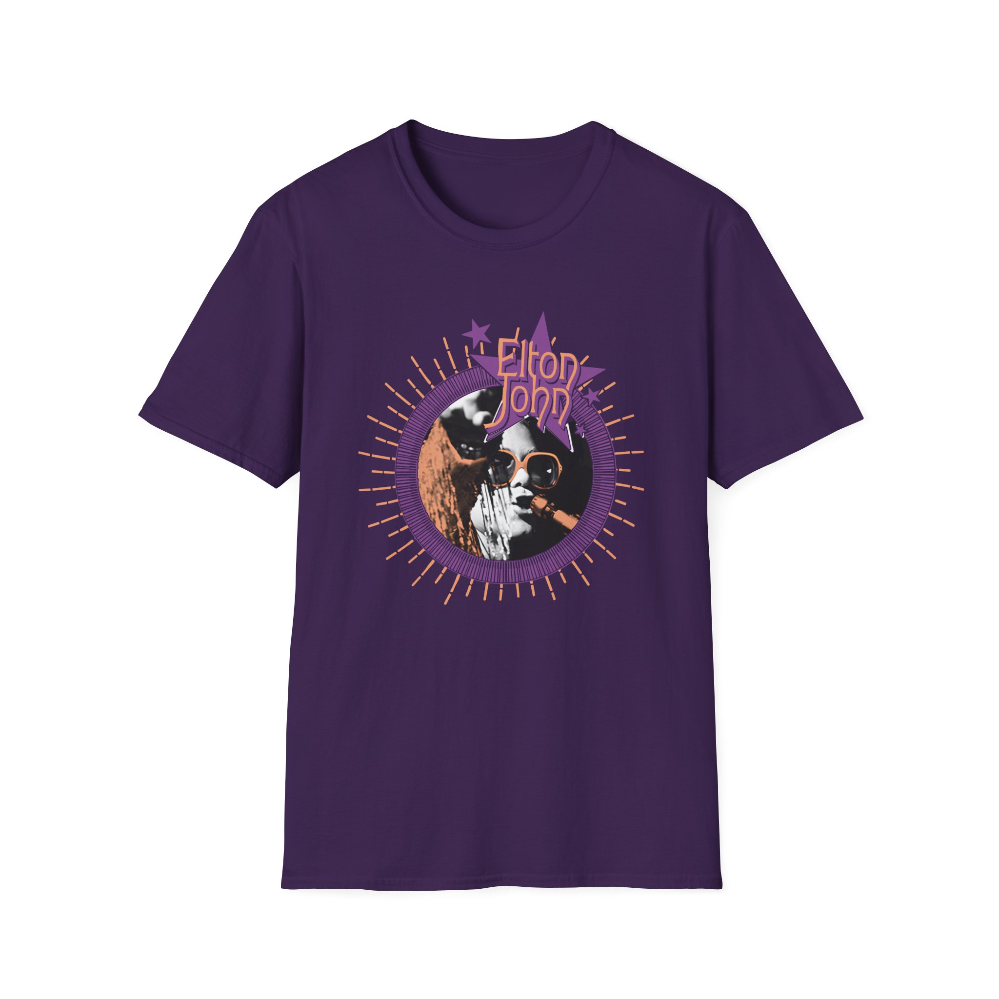 Ej Farewell GYBR Sunburst Piano Frame Photo Unisex Softstyle T-Shirt - Image 15