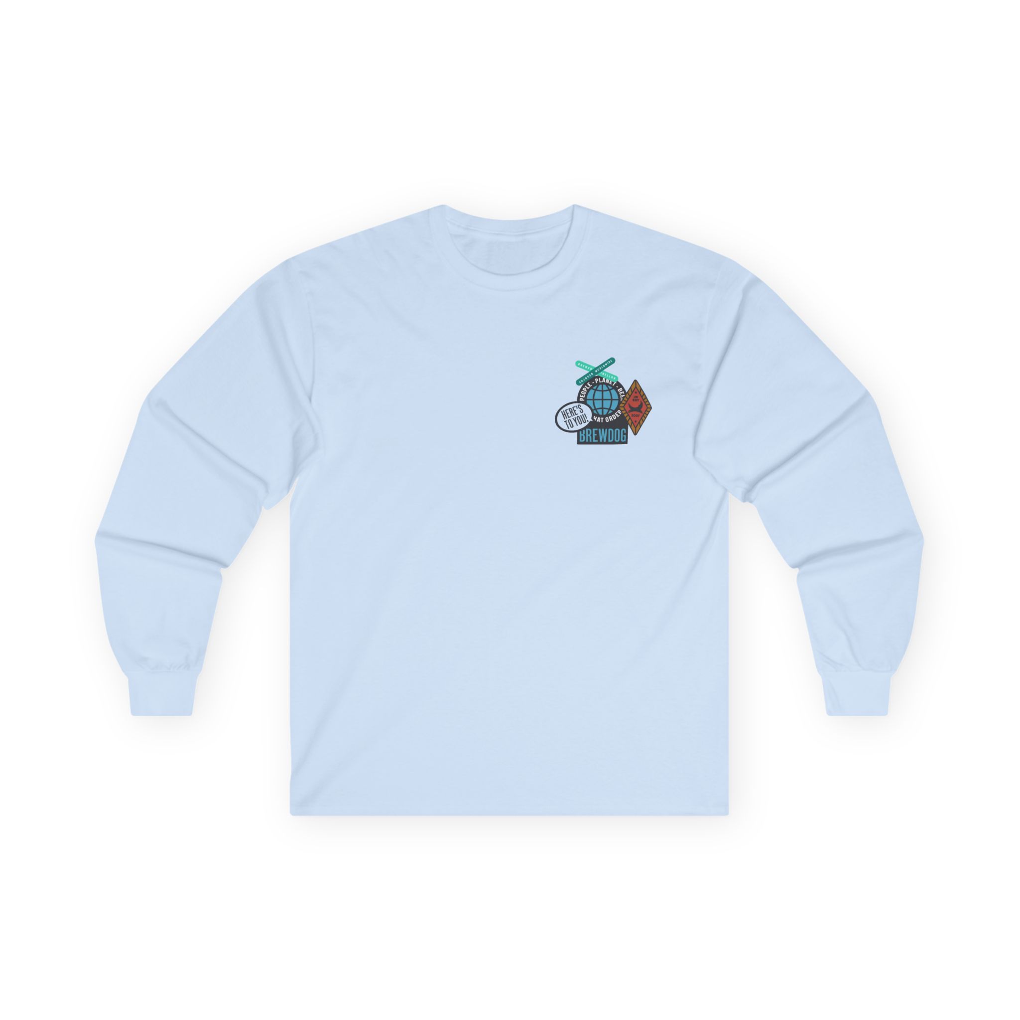 Brewdog Punk Sticker Unisex Ultra Cotton Long Sleeve Tee - Image 5