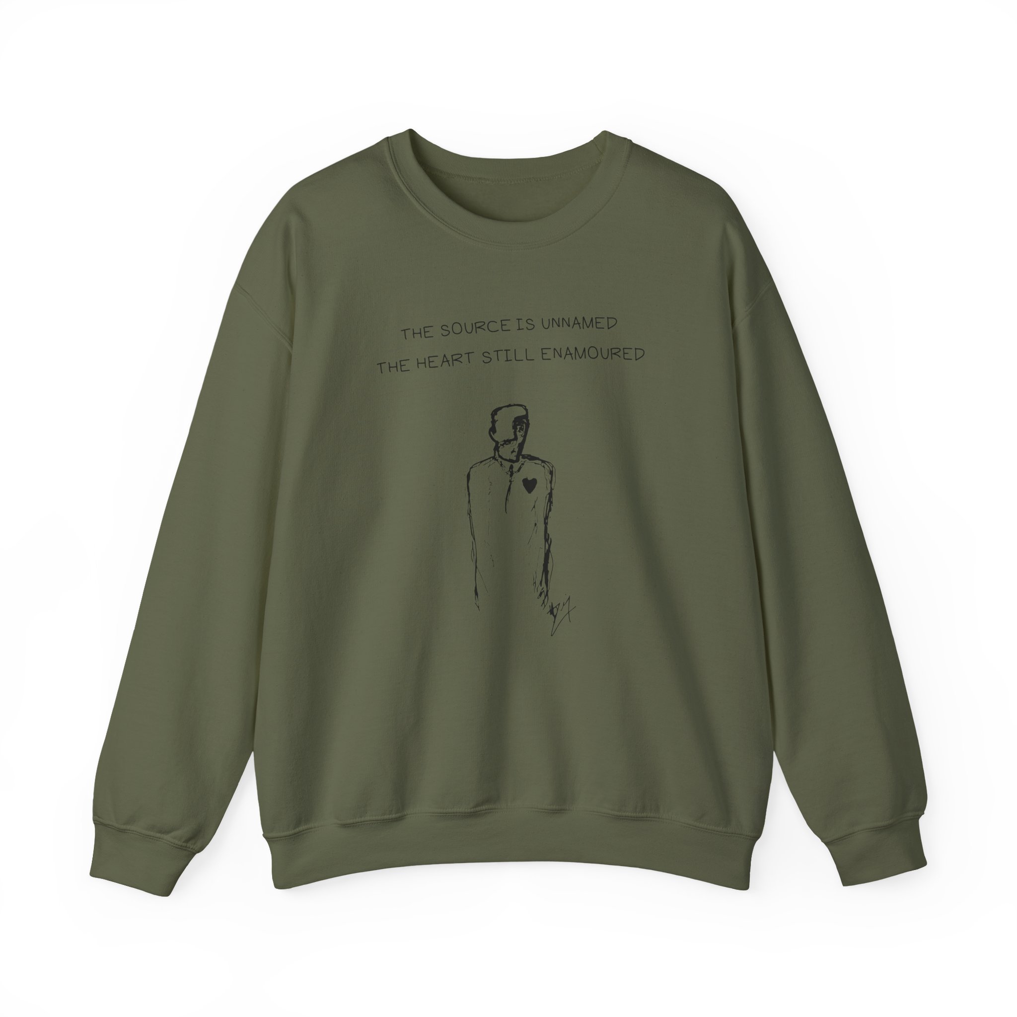 Hozier Unknown Lyric Unisex Heavy Blend™ Crewneck Sweatshirt
