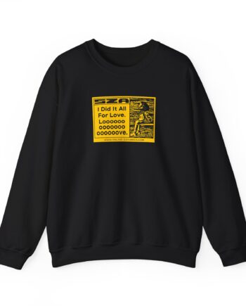 Sza Sos I Did It All for Love North America Unisex Heavy Blend™ Crewneck Sweatshirt