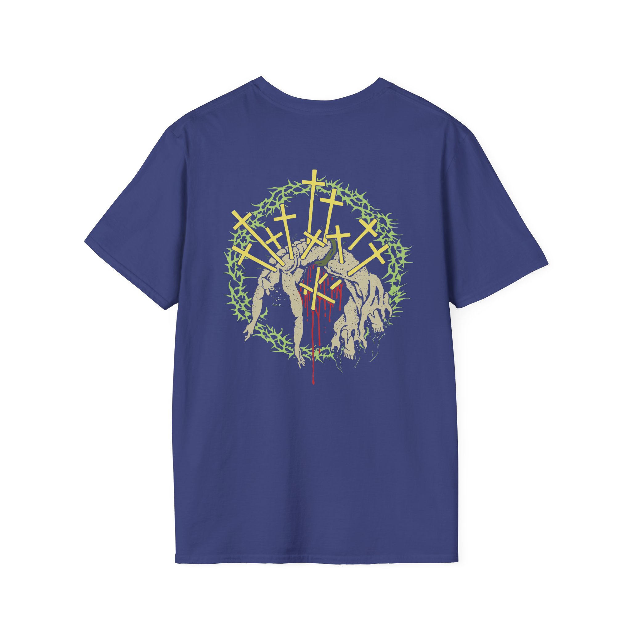 Knocked Loose Crown of Thorns Unisex Softstyle T-Shirt - Image 10
