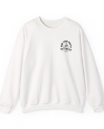 Gavin Adcock Run Your Mouth Unisex Heavy Blend™ Crewneck Sweatshirt