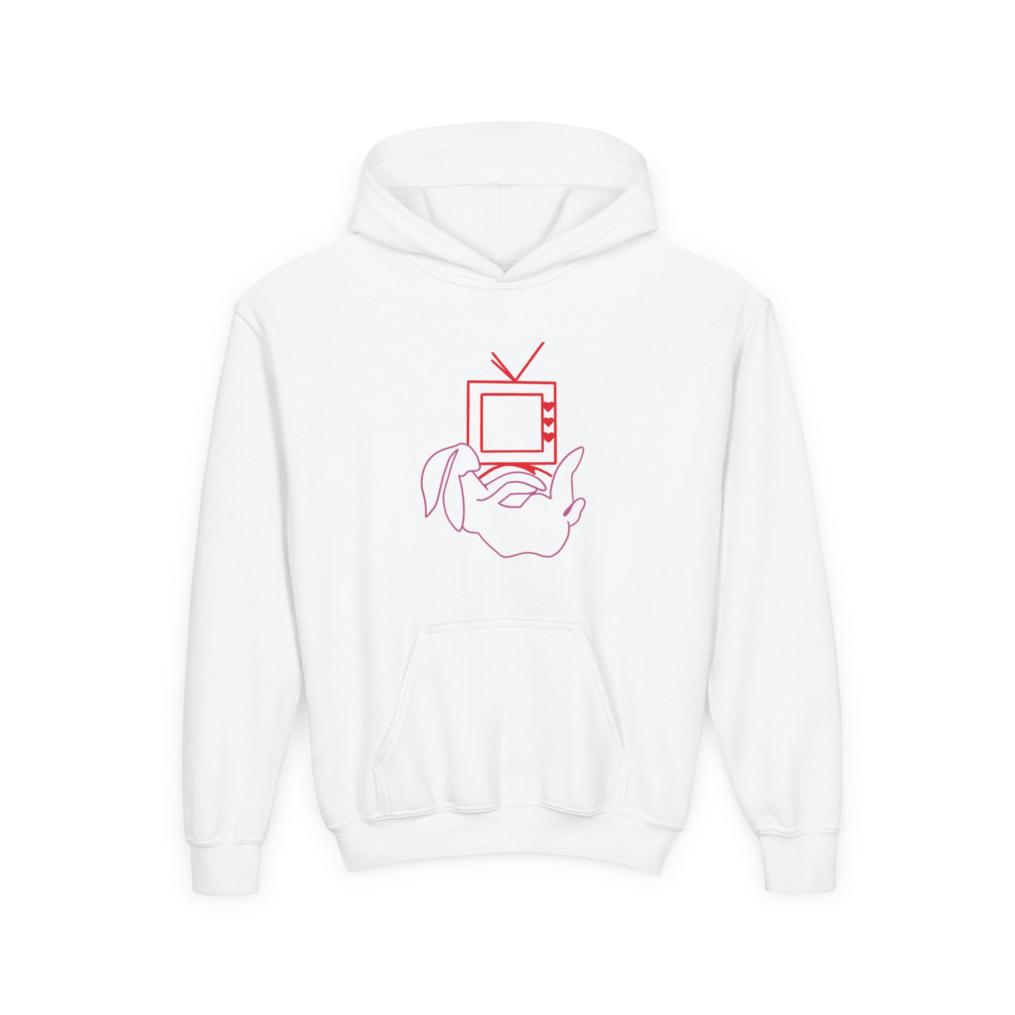Love on Tour Harry Styles Bunny Tv Youth Heavy Blend Hooded Sweatshirt