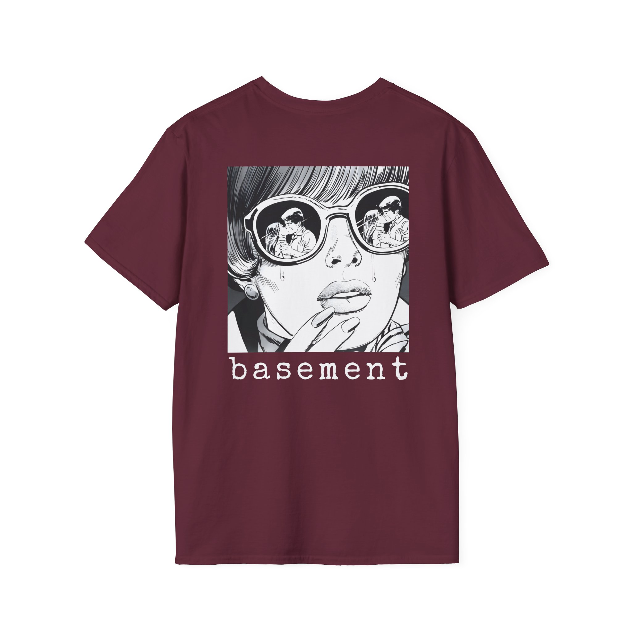 Cold Cuts Basement Couple Unisex Softstyle T-Shirt - Image 4