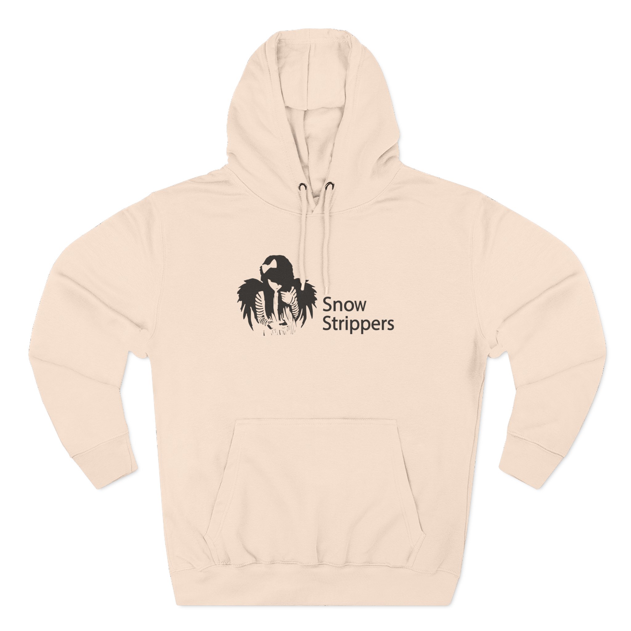 Snow StrippersThree-Panel Fleece Hoodie - Image 7
