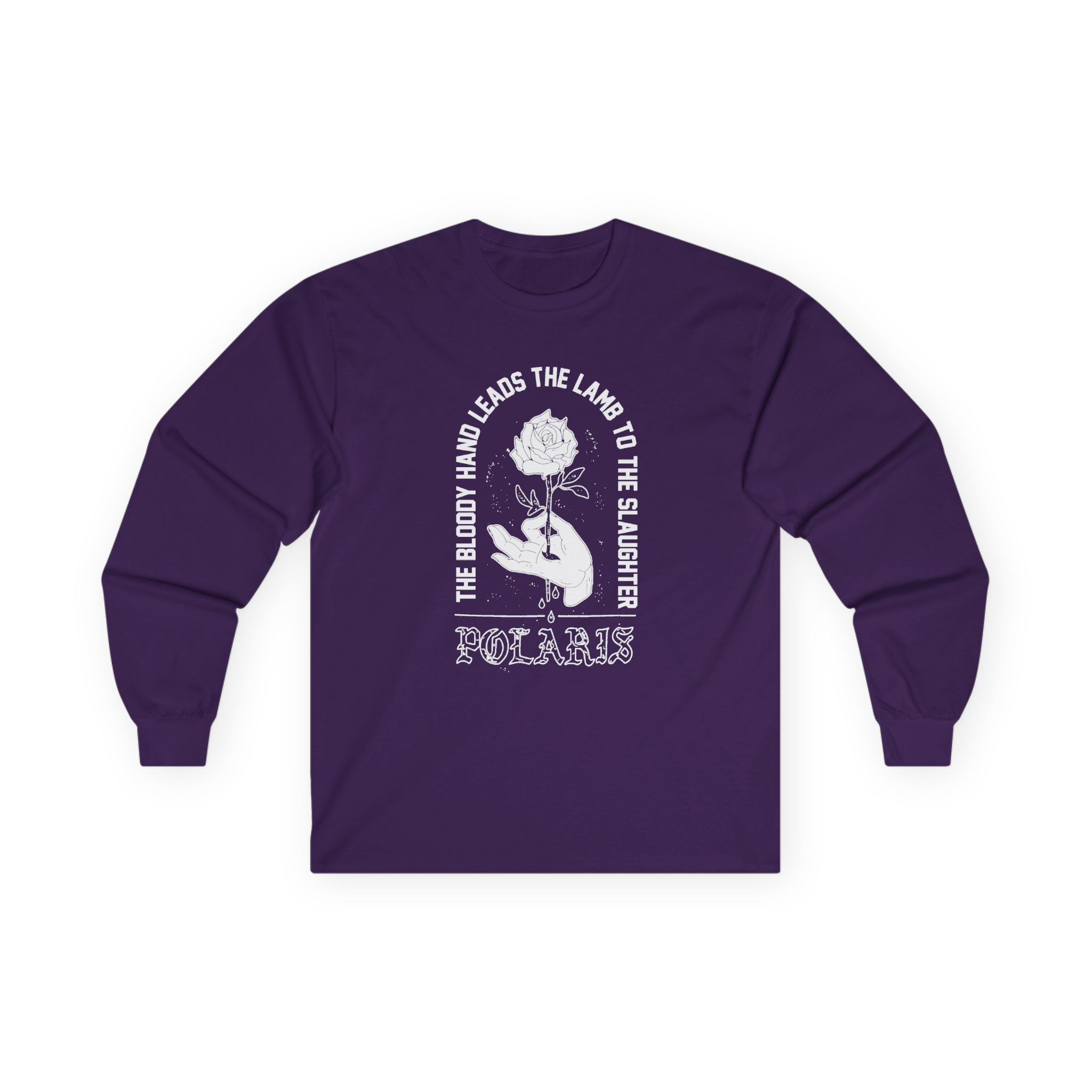 Polaris Bloody Hand Unisex Ultra Cotton Long Sleeve Tee - Image 13
