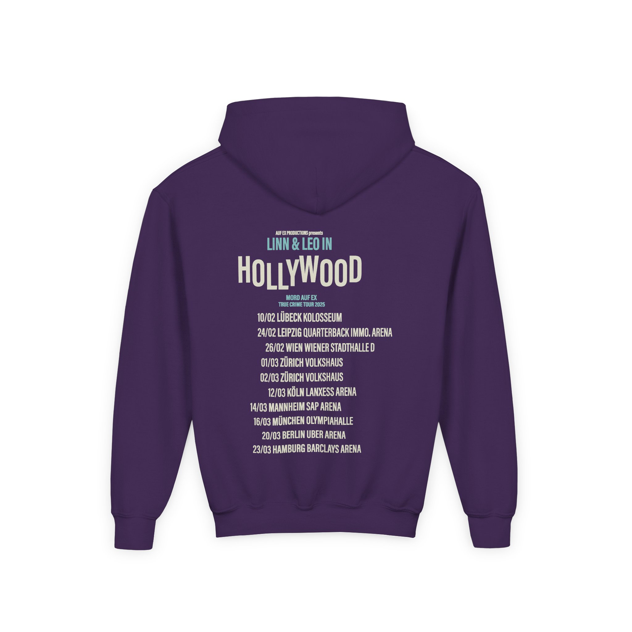 Youth Mord Auf Ex Tour 2025 Heavy Blend Hooded Sweatshirt - Image 12