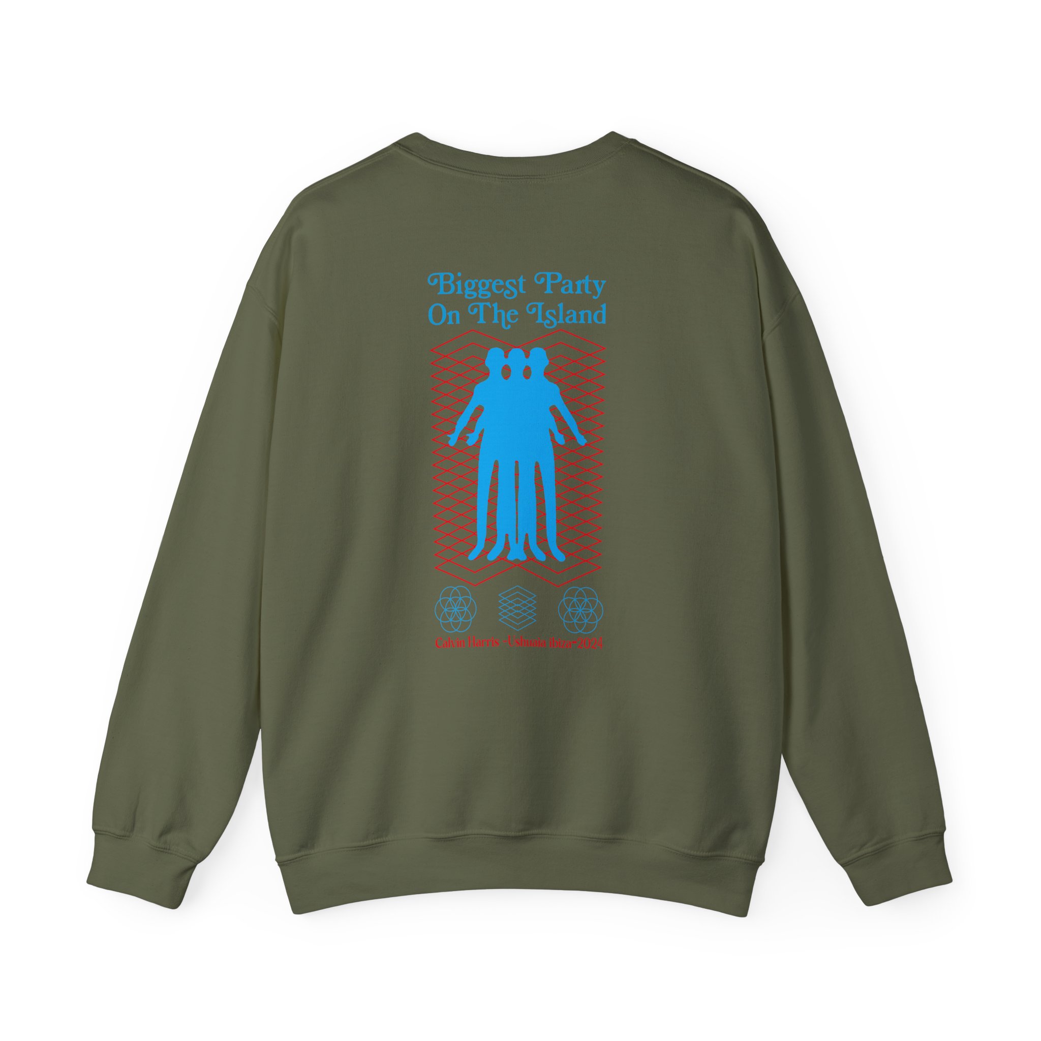 Calvin Harris Ushuaia Higher Level Unisex Heavy Blend™ Crewneck Sweatshirt - Image 14