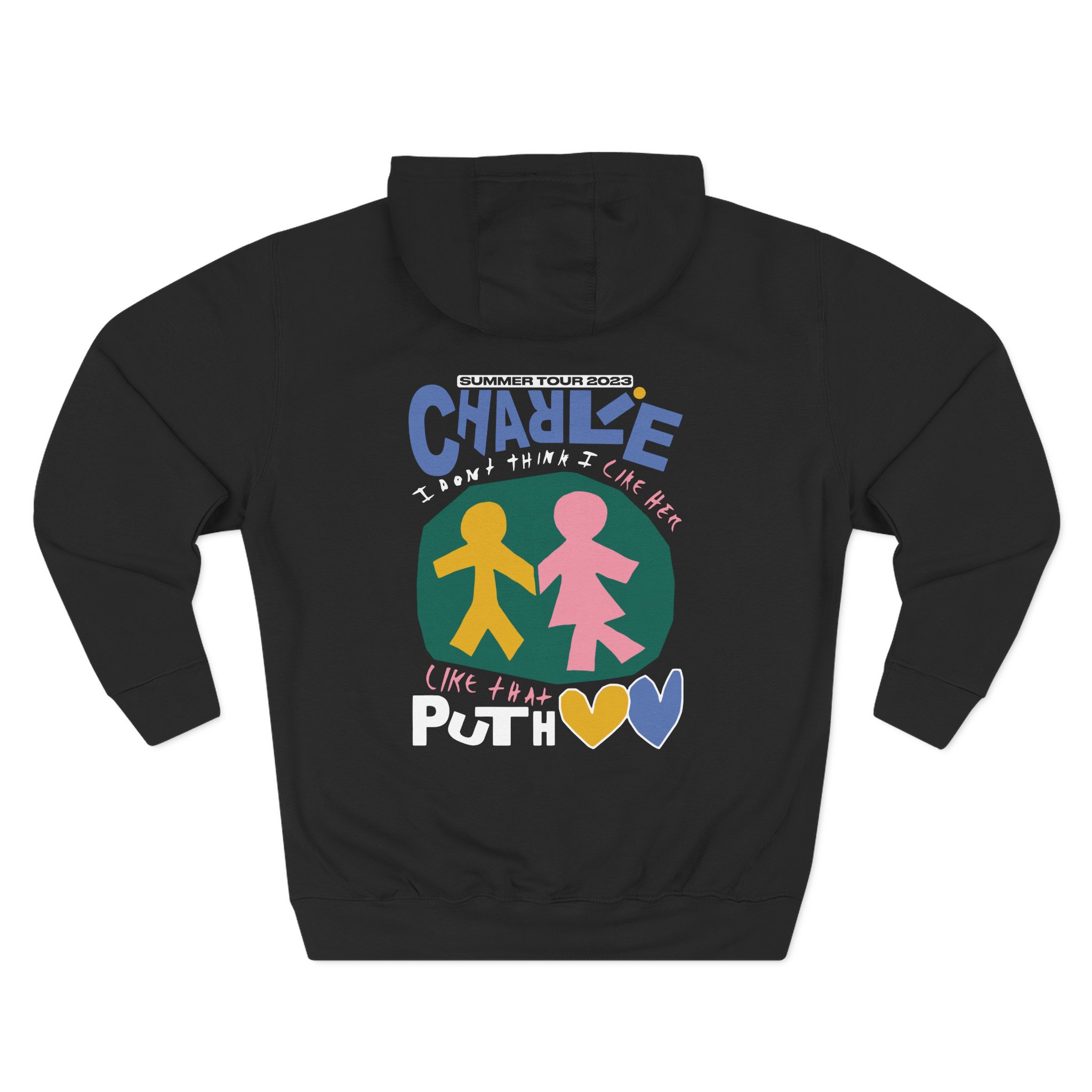 Charlie Puth Three-Panel Fleece Hoodie - Image 2