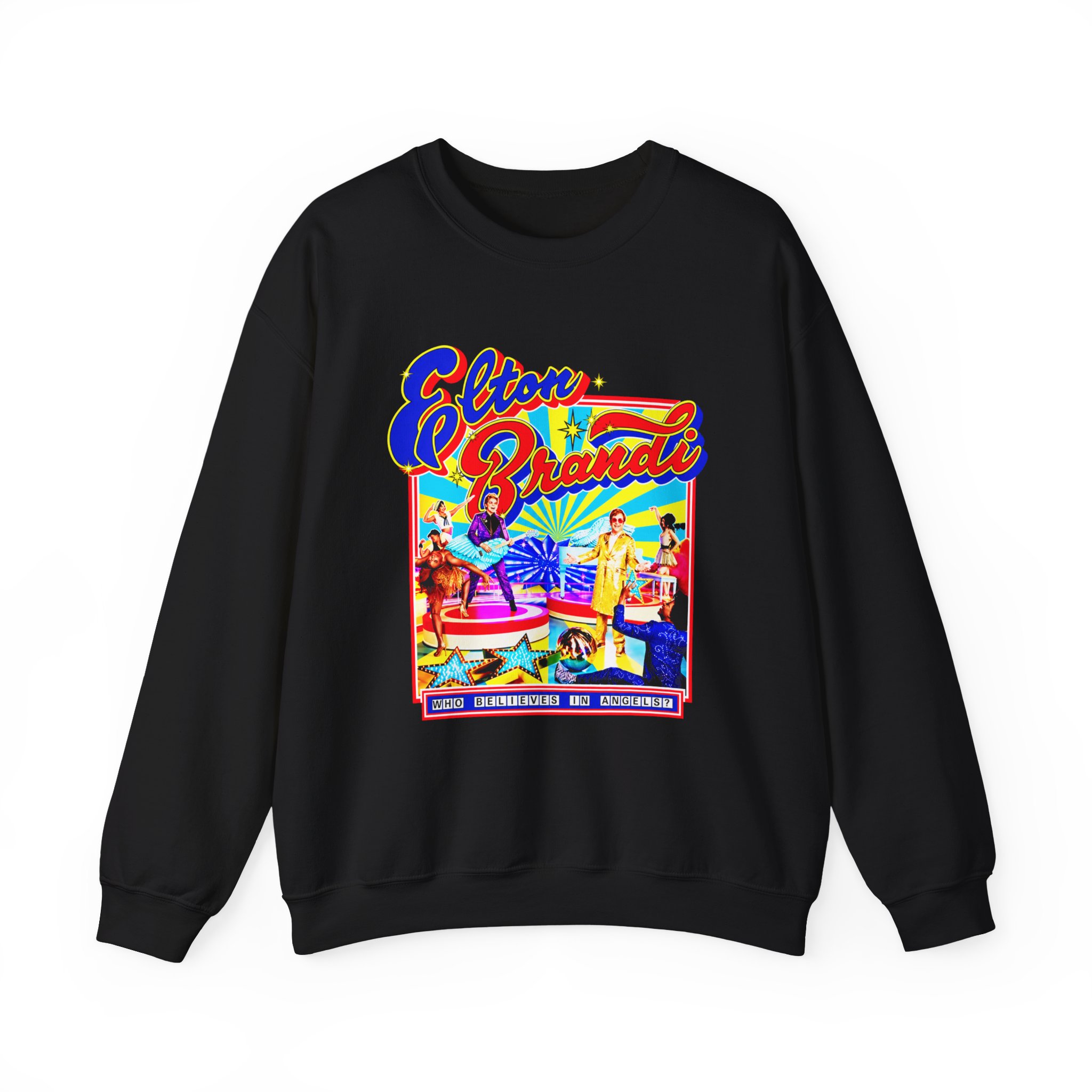 Ej Farewell Who Believes in Angels Unisex Heavy Blend™ Crewneck Sweatshirt