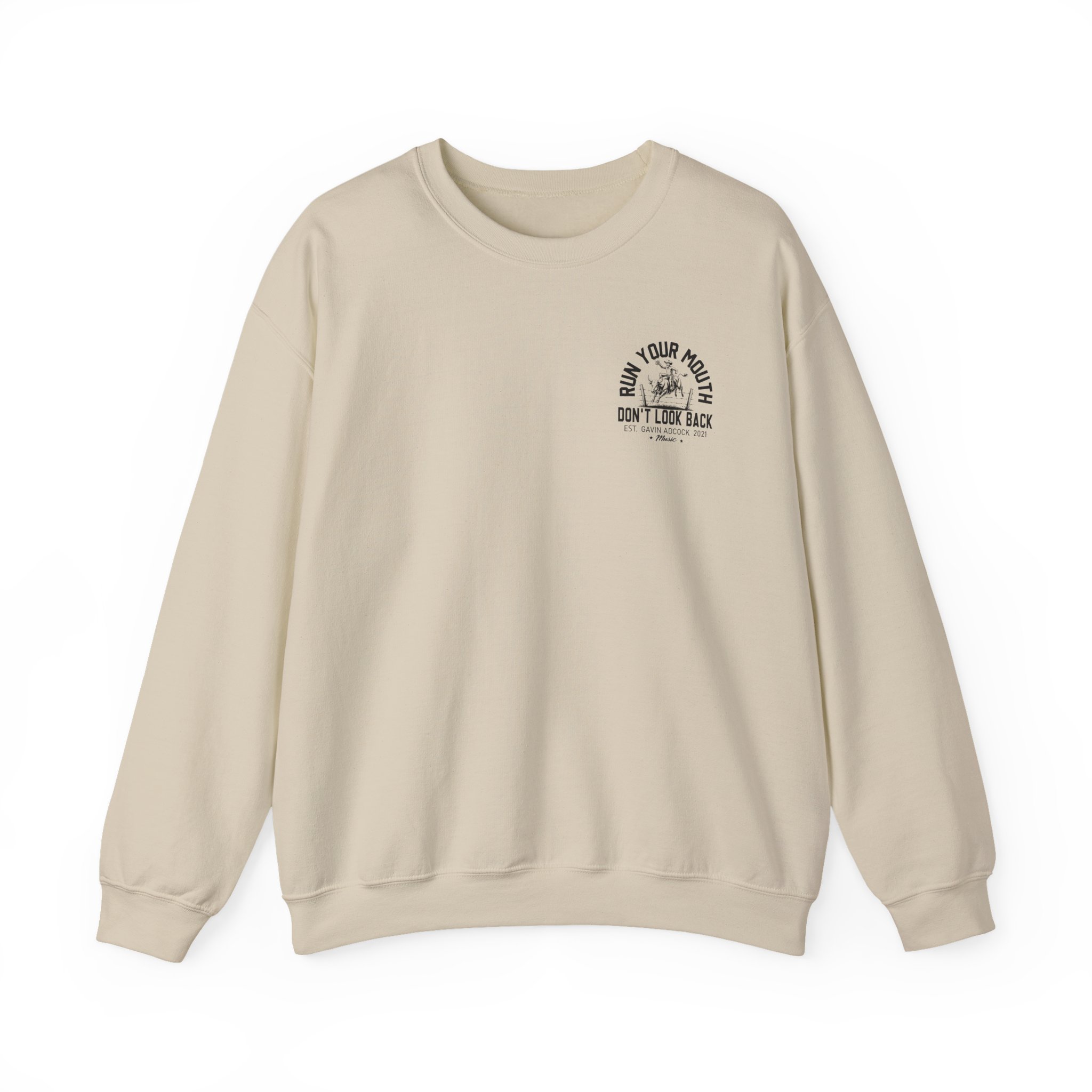 Gavin Adcock Run Your Mouth Unisex Heavy Blend™ Crewneck Sweatshirt - Image 5