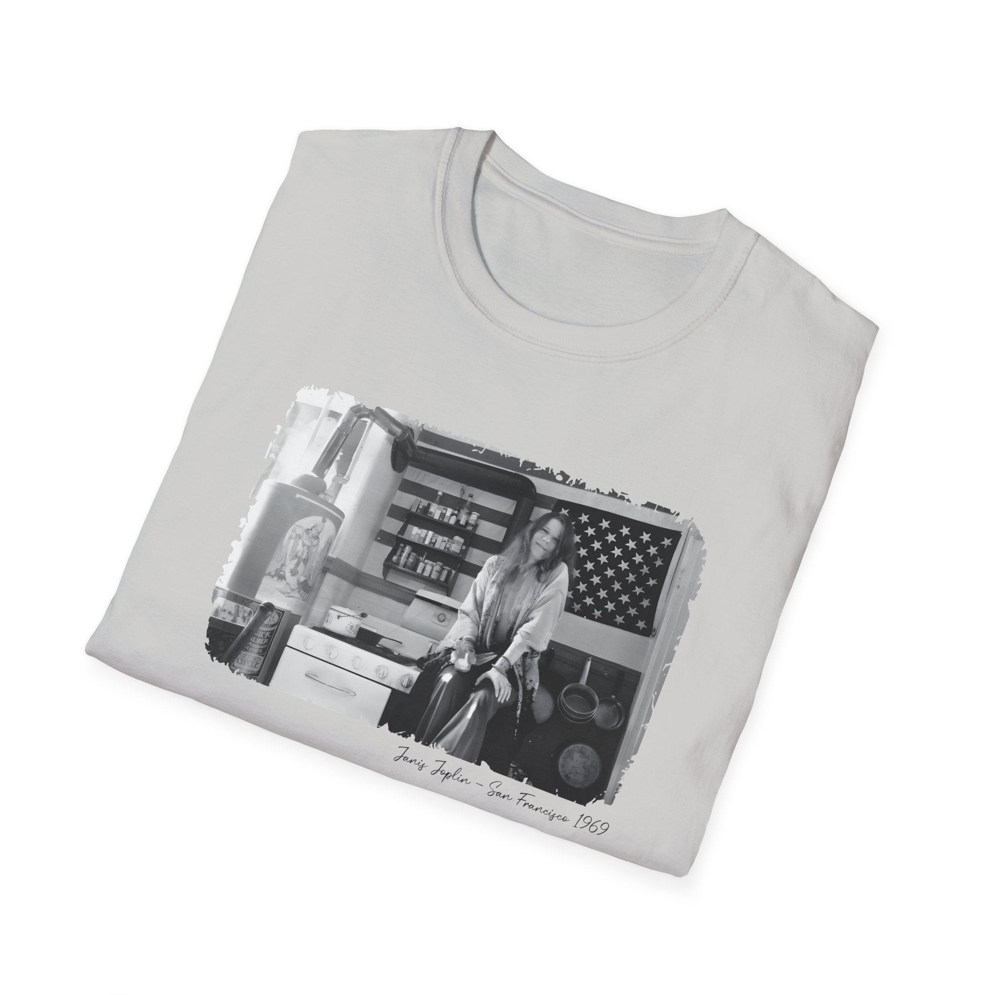 Janis in the Kitchen Unisex Softstyle T-Shirt - Image 16
