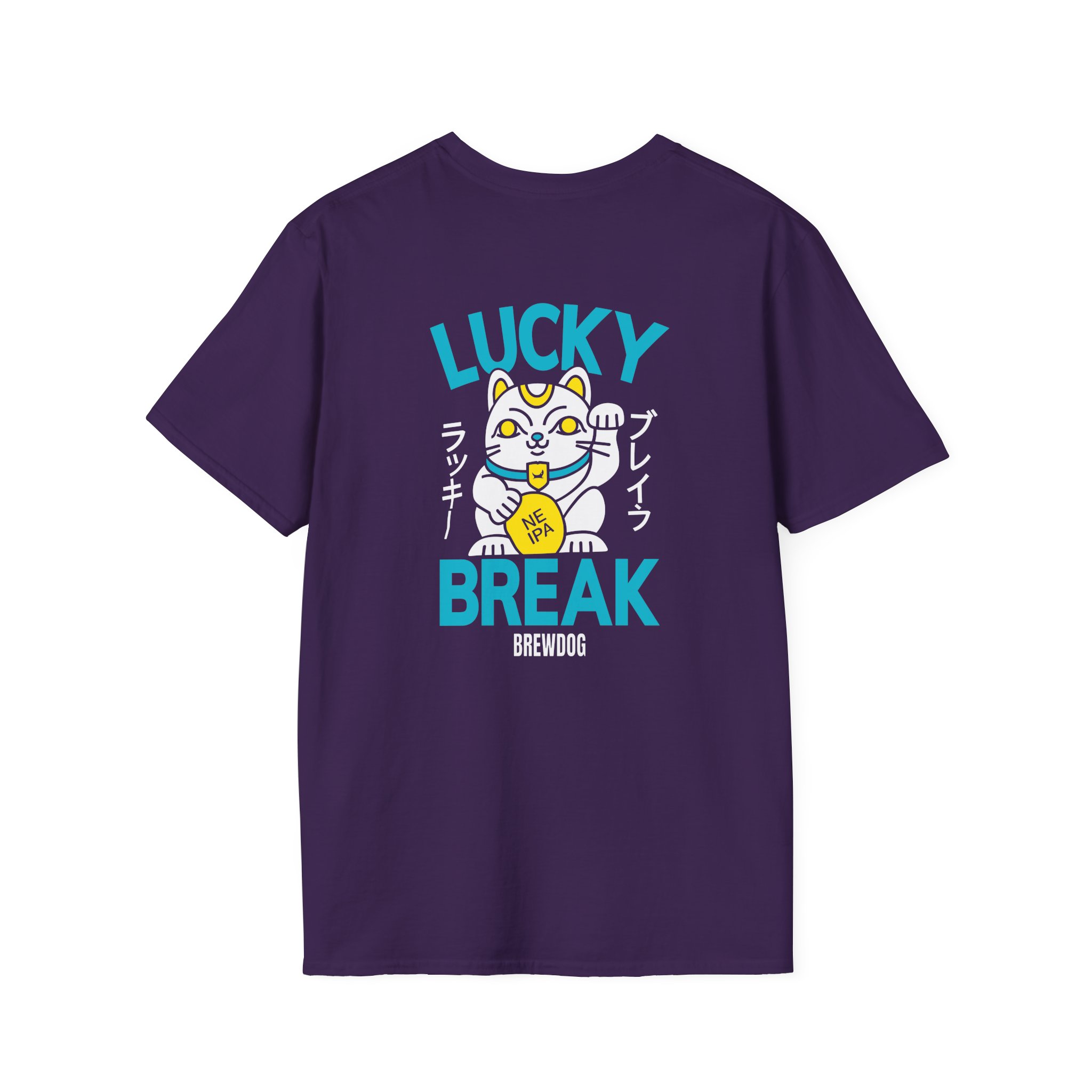 Brewdog Lucky Break Unisex Softstyle T-Shirt - Image 12