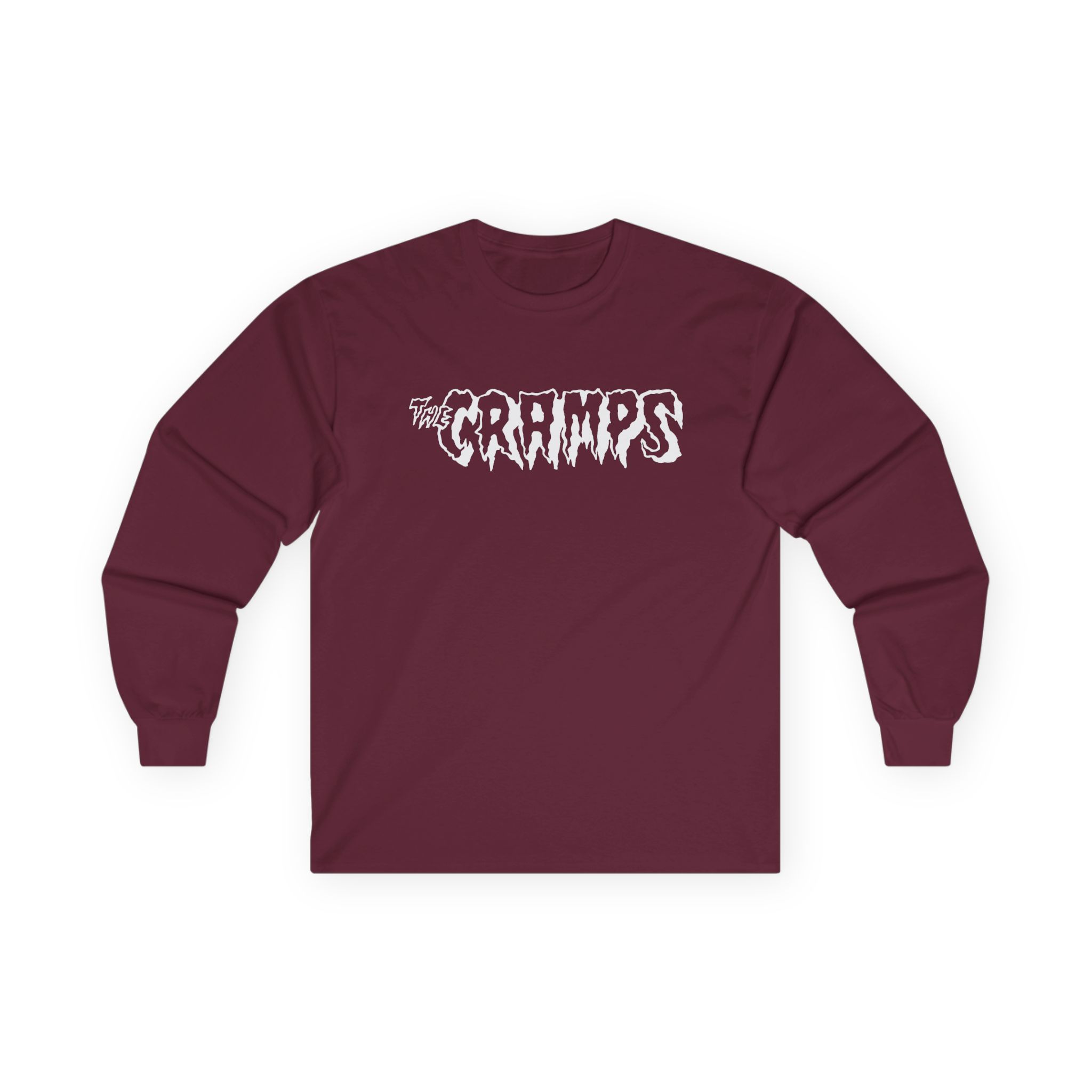 The Cramps Logo Unisex Ultra Cotton Long Sleeve Tee - Image 3