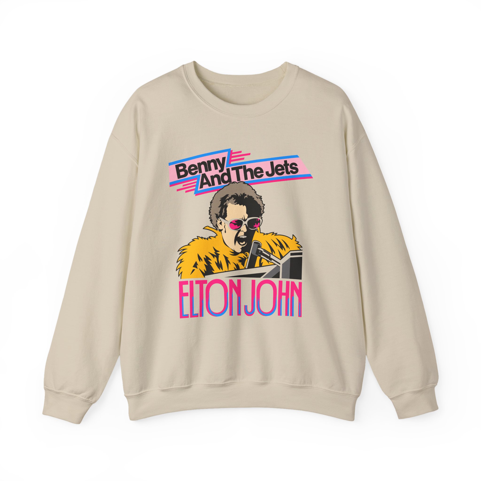 Ej Farewell Bennie and the Jets Unisex Heavy Blend™ Crewneck Sweatshirt - Image 5
