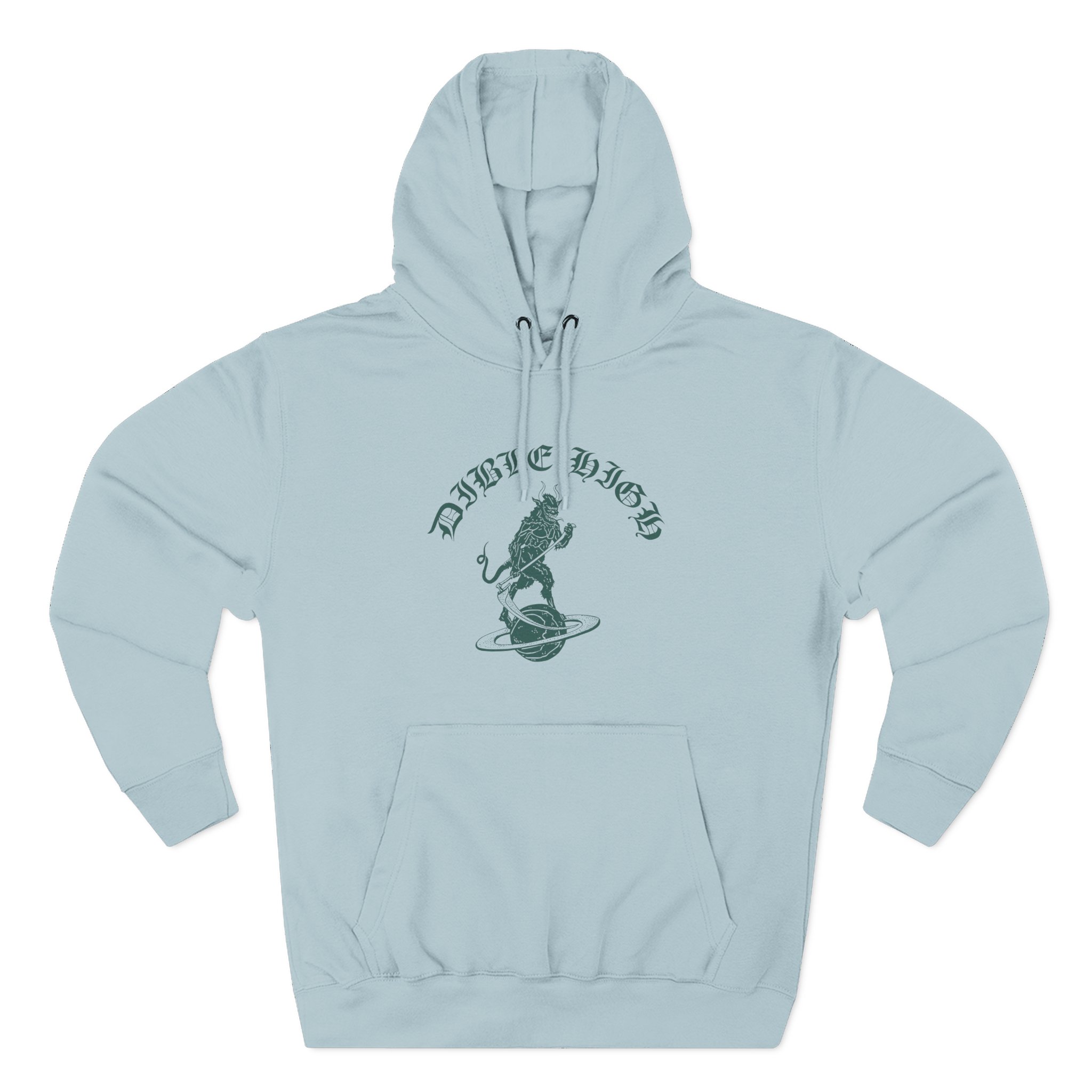 Cold Cuts Title Fight Saturn Devil Three-Panel Fleece Hoodie - Image 11