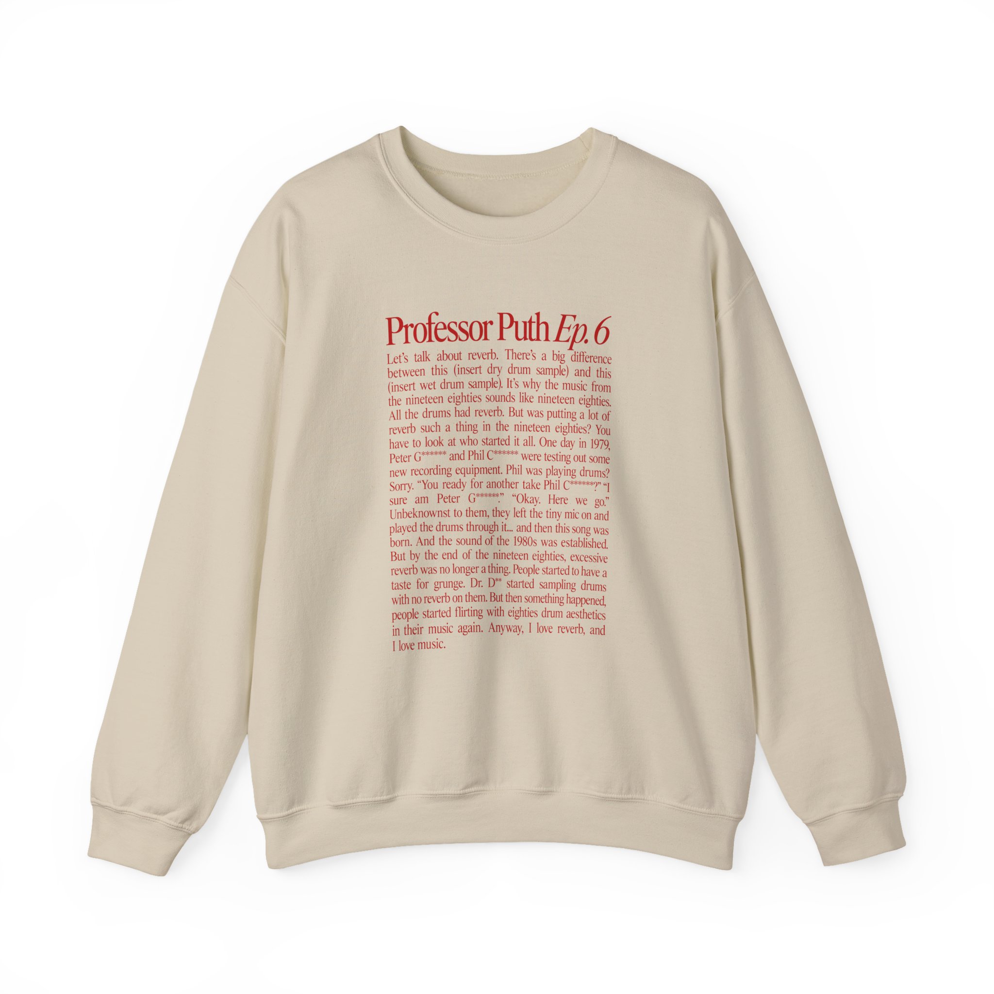 Charlie Puth Professor Puth Unisex Heavy Blend™ Crewneck Sweatshirt - Image 7